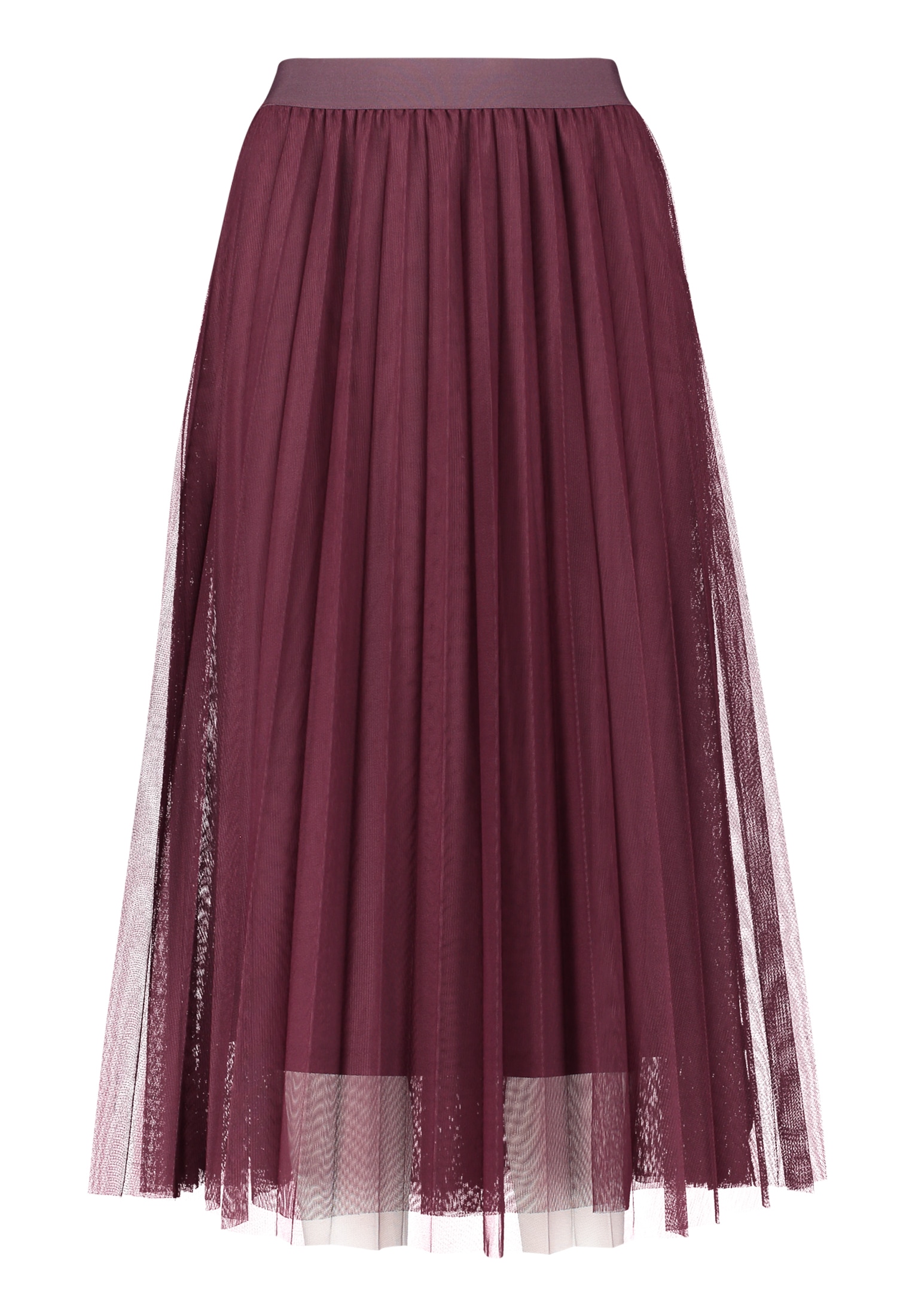 Betty&Co Midirock »Betty & Co Damen Midirock mit Plissee«, Plissee