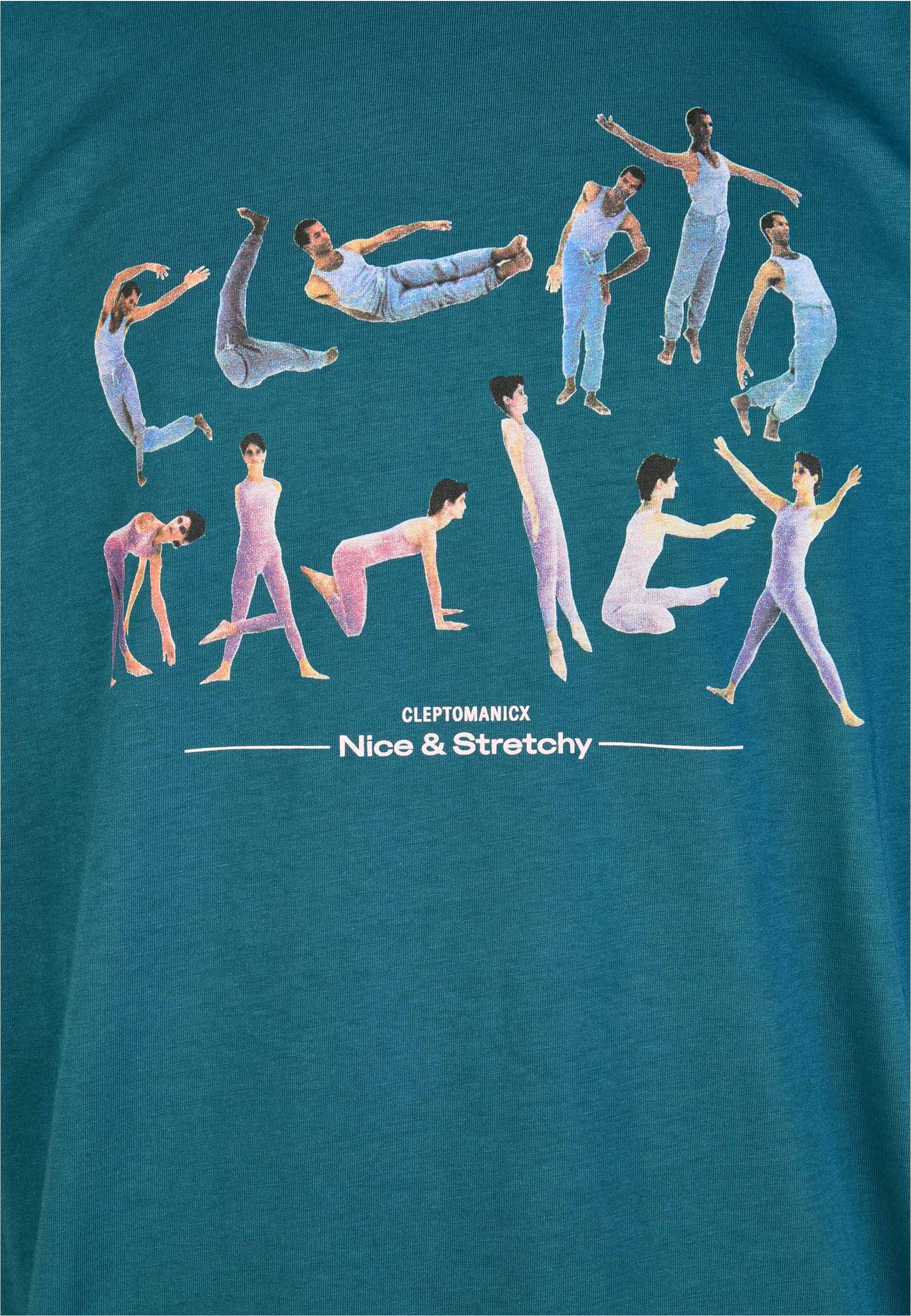 Cleptomanicx T-Shirt »Stretchy« mit großem Frontprint