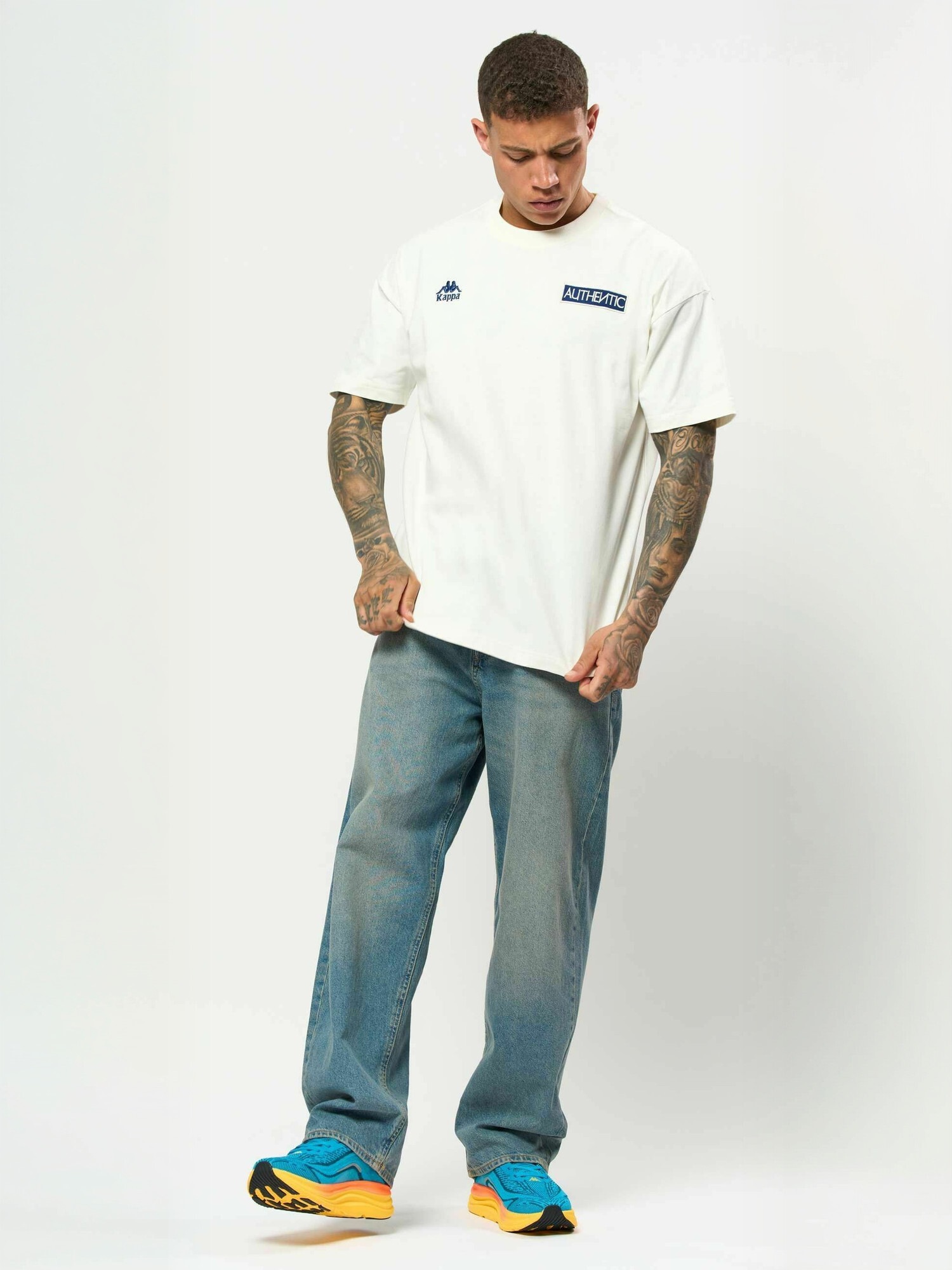 Kappa »Kappa T-shirt KUAuthentic Oyster«