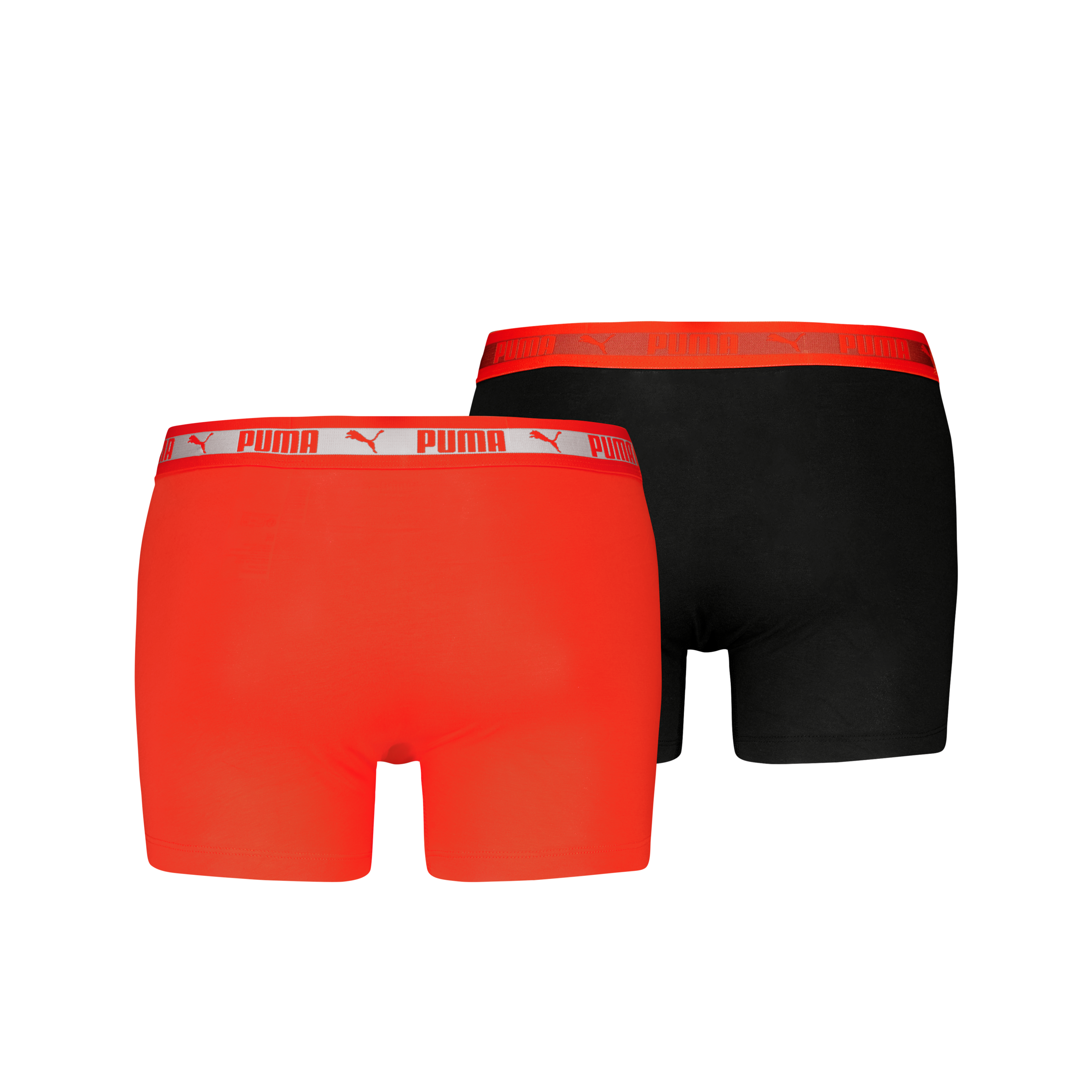 PUMA Boxershorts »PUMA MEN CHROMATIC WAISTBAND BOXERS 2P« elastischer Logobund, ohne Eingriff