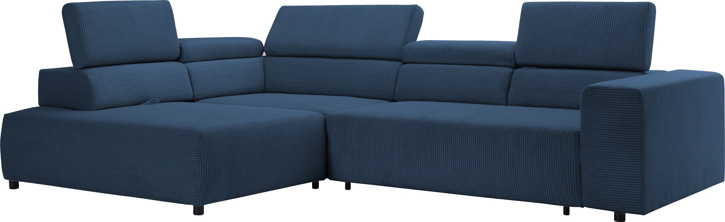exxpo - sofa fashion Ecksofa »VITTORIO«, inkl. Kopfteil- und Sitztiefenverstellung, wahlweise mit Bettfunktion