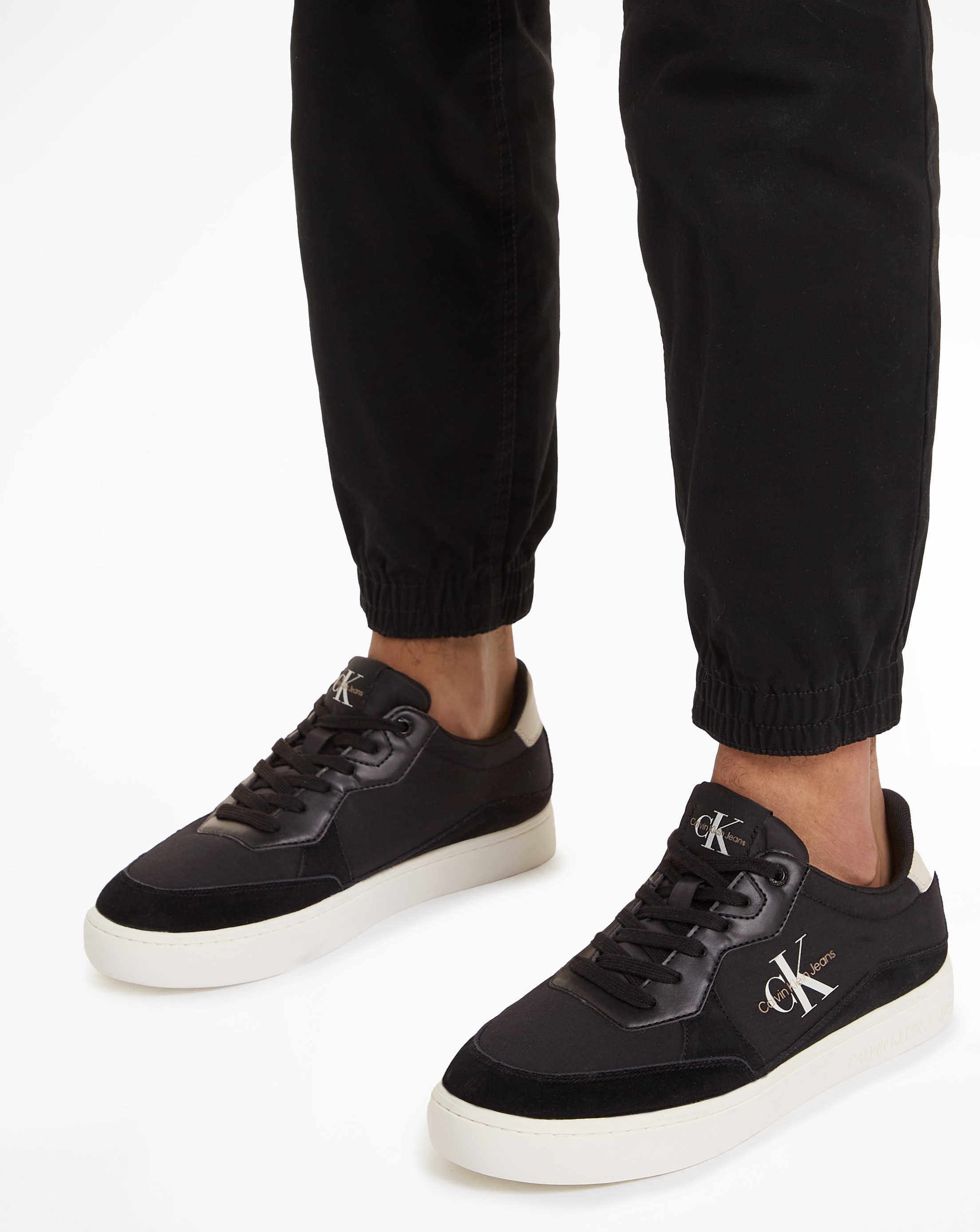 Calvin Klein Jeans Sneaker "CLASSIC CUPSOLE LOW MIX MTL", mit trendiger Pla günstig online kaufen