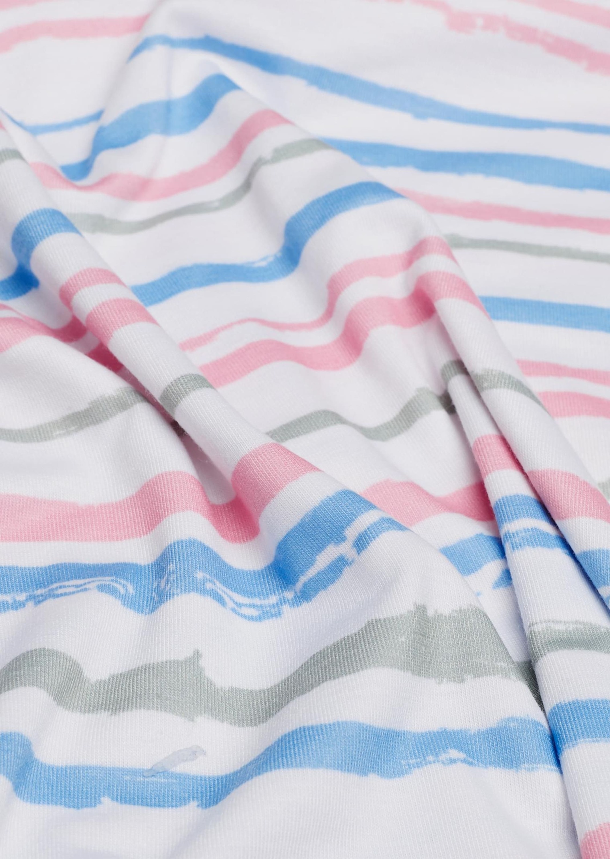 GOLDNER 3/4-Arm-Shirt »Kurzgröße Pflegeleichtes Shirt in Ringeloptik«