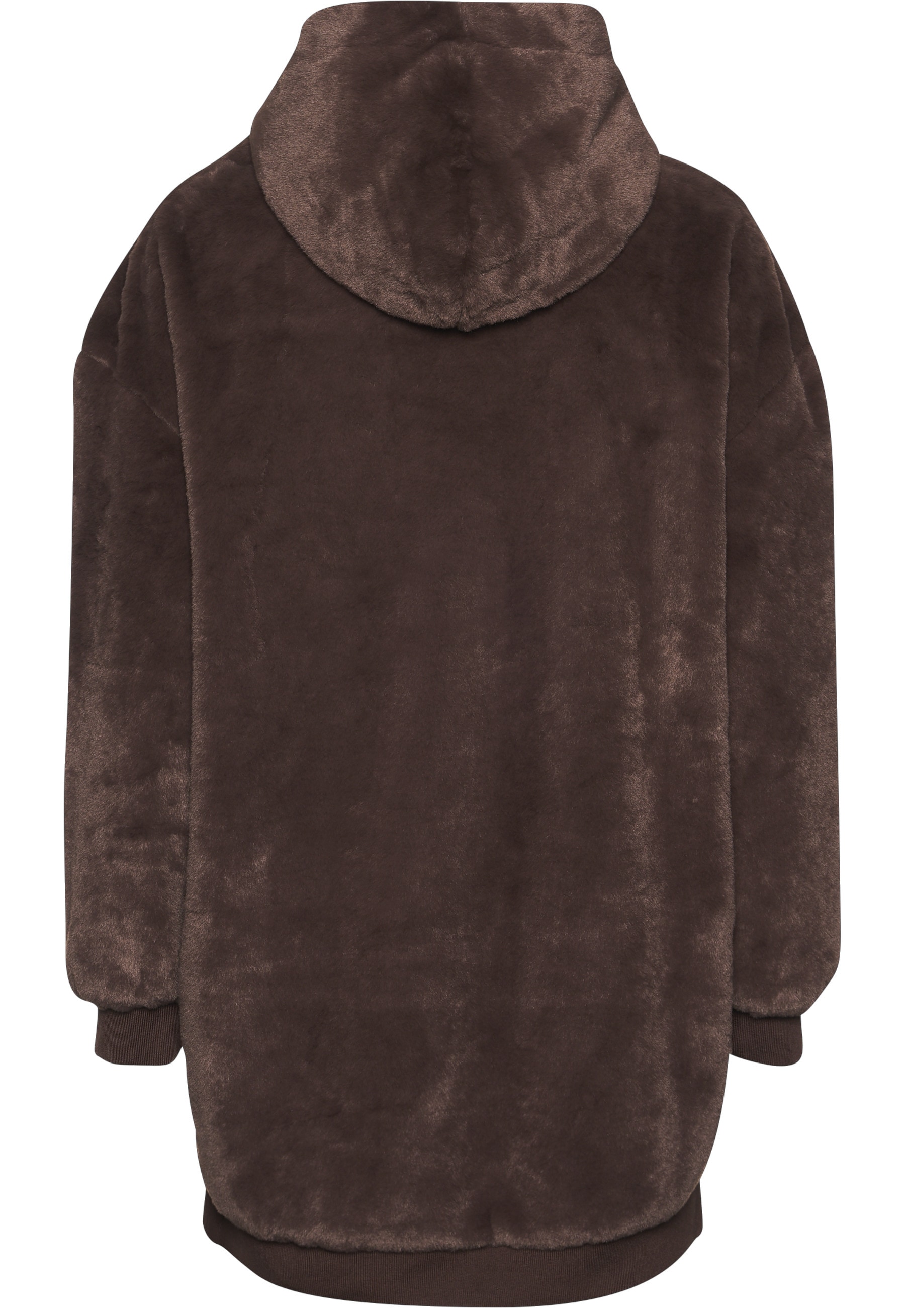 Karl Kani Shirtkleid »Karl Kani Damen KW234-039-2 KK Varsity Vegan Fur Hoodie Dress« 1 tlg.