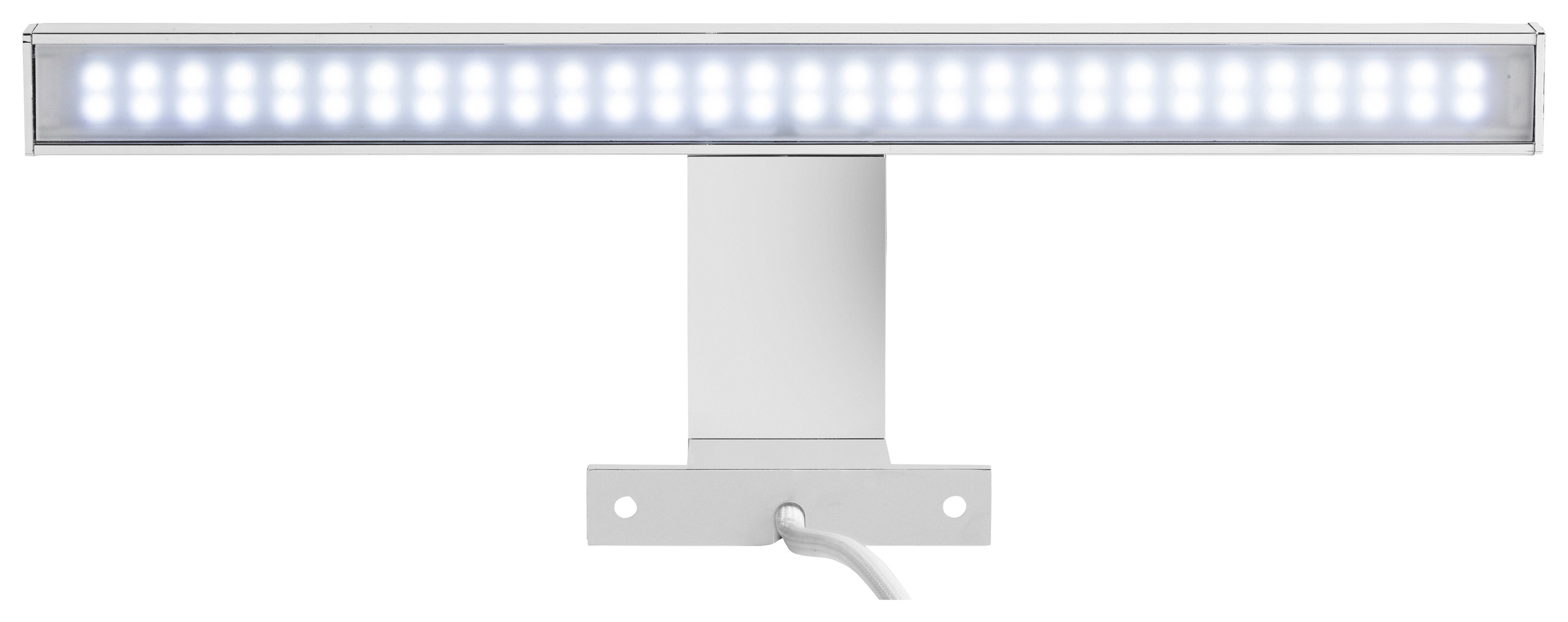 LED Spiegelleuchte TRENDTEAM, weiß (kaltweiß), B:11cm H:5cm L:30cm, Leuchten, Länge 30 cm - LED Badaufbauleuchte mit kaltem Licht - Mit Multibox 2