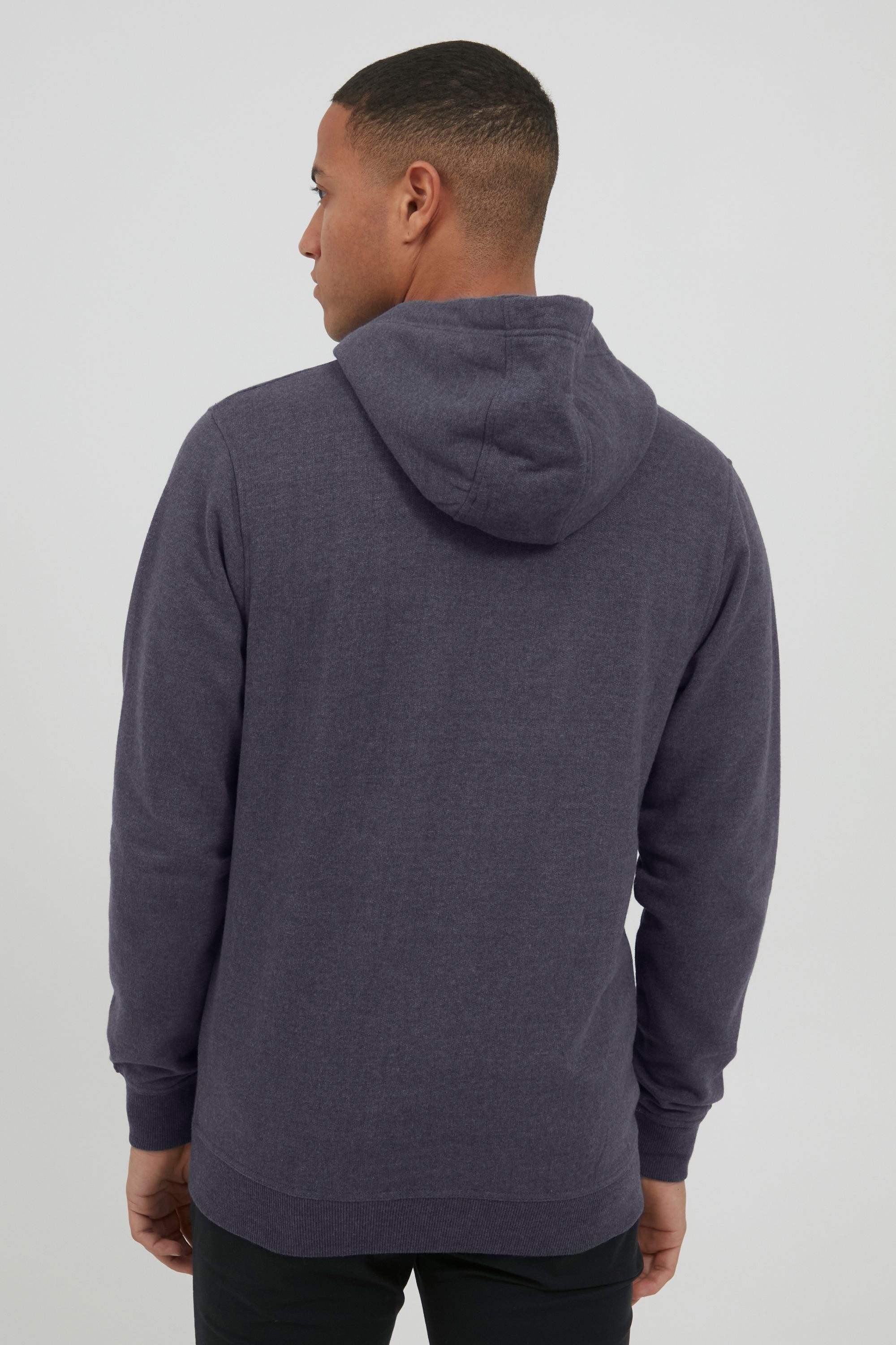 Kapuzensweatjacke 11 PROJECT "Kapuzensweatjacke PREdmond", Herren, Gr. M, blau (marineblaus melange), Obermaterial: 60% Baumwolle CO. 40% Polyester PES., Sweatjacken 3