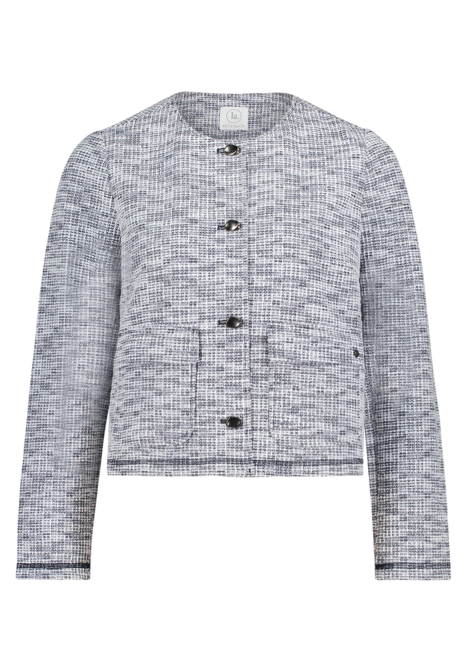 Betty&Co Jackenblazer "Betty & Co Damen Jerseyjacke langarm" günstig online kaufen