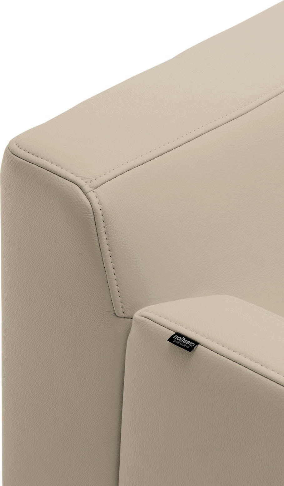 Creation BY ROLF BENZ Ecksofa »CR.446«, in minimalistischer, schwereloser Optik, Breite 317 cm
