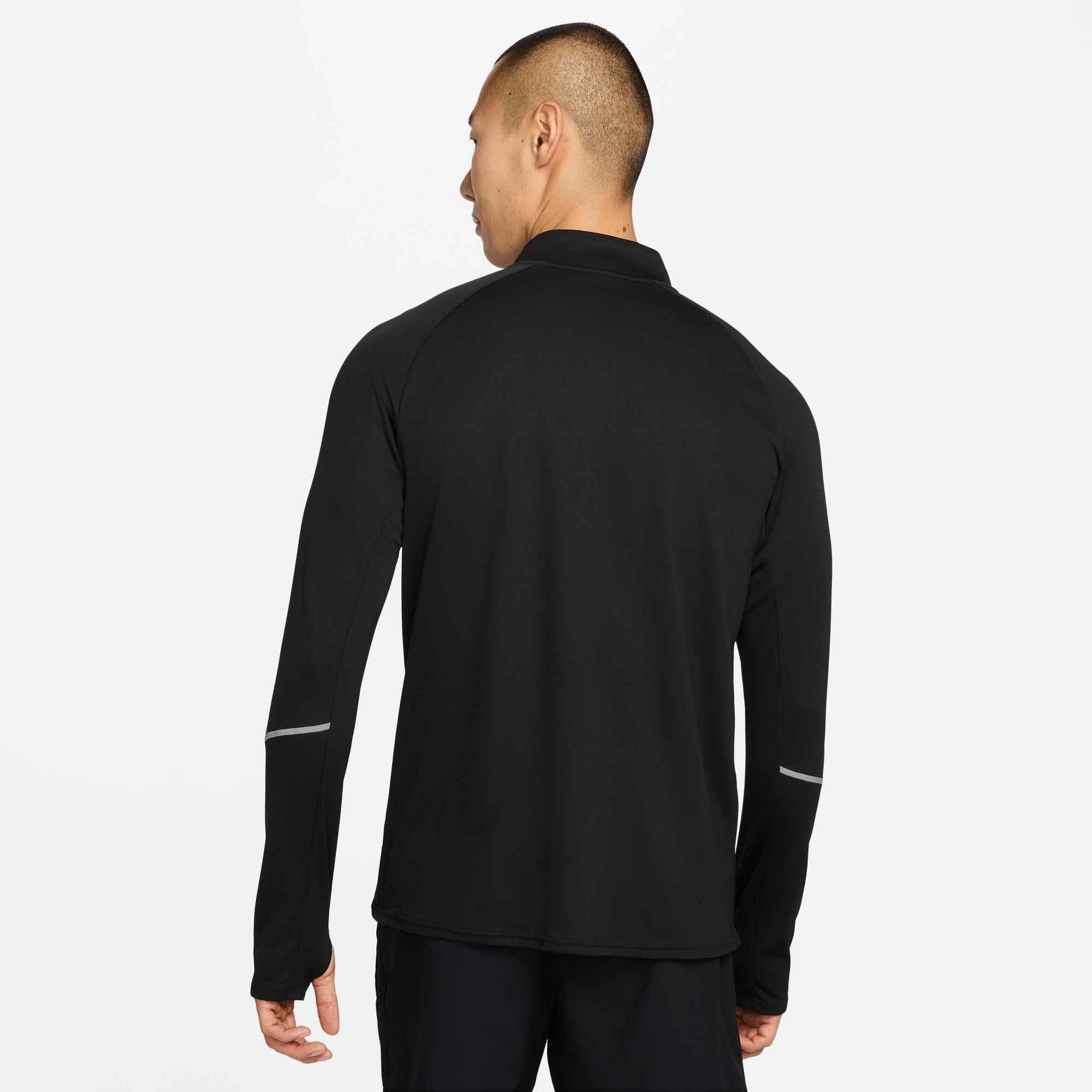 Nike Laufshirt »M NK DF UV MILER TOP HZ« mit Stehkragen, aus elastischer Kunstfaser, schnell trocknend