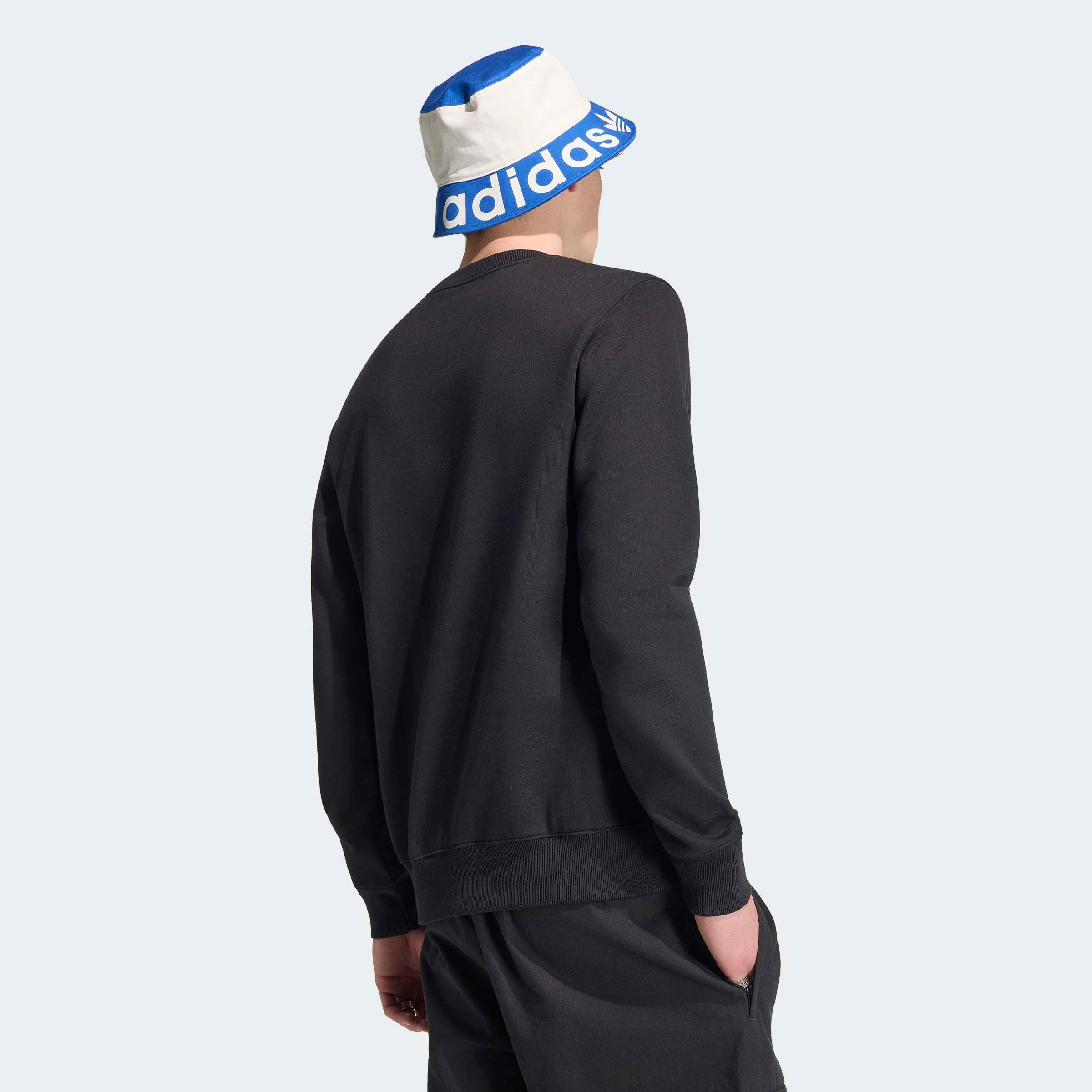 adidas Originals Sweatshirt »TREFOIL ESSENTIALS CREW«, mit Rundhalsausschnitt, ohne Verschluss, aus Baumwolle und Polyester
