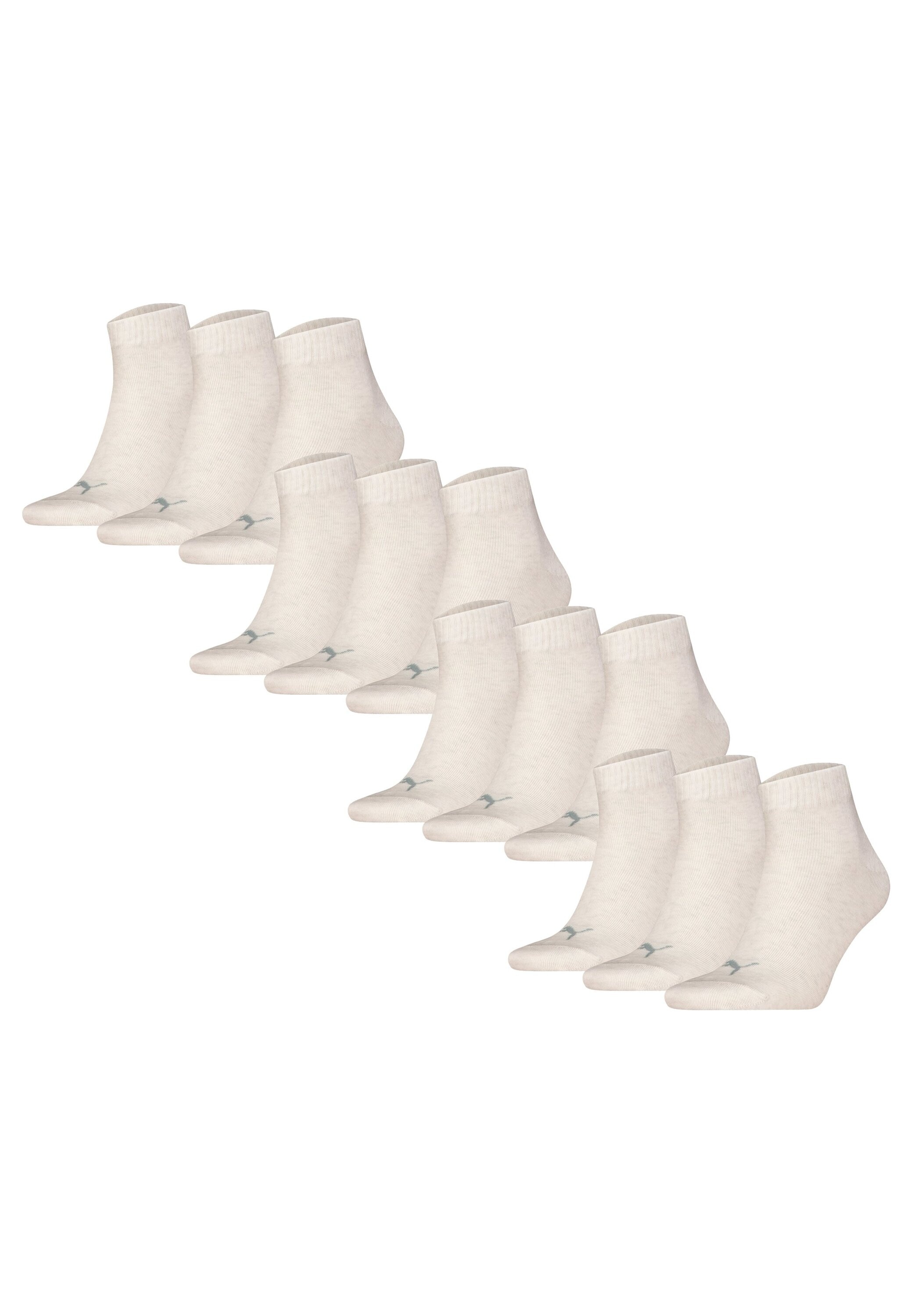 PUMA Kurzsocken "Socken Quarter Plain 12P 12er Pack" 12 Paar tlg.
