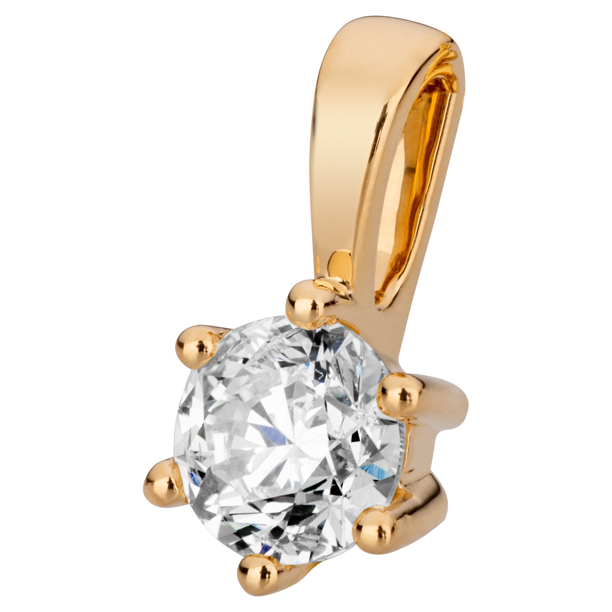 Orolino Kette mit Anhänger »750/- Gelbgold 1 Brillant 0,50 ct.«