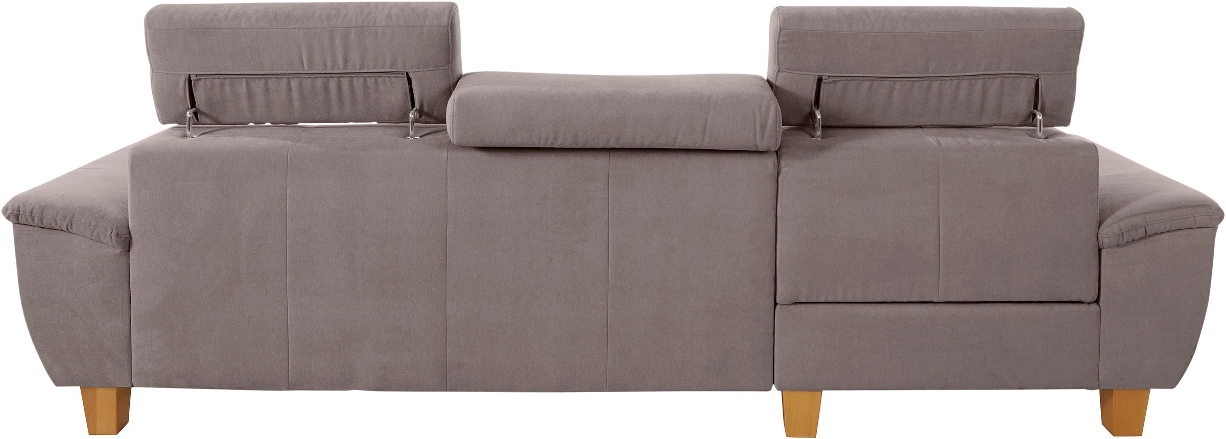 exxpo - sofa fashion Ecksofa »Enya, aufwendige Detailverarbeitung, hoher Sitzkomfort, bequem, L-Form«, inkl. Kopfteilverstellung, wahlweise mit Bettfunktion und Bettkasten