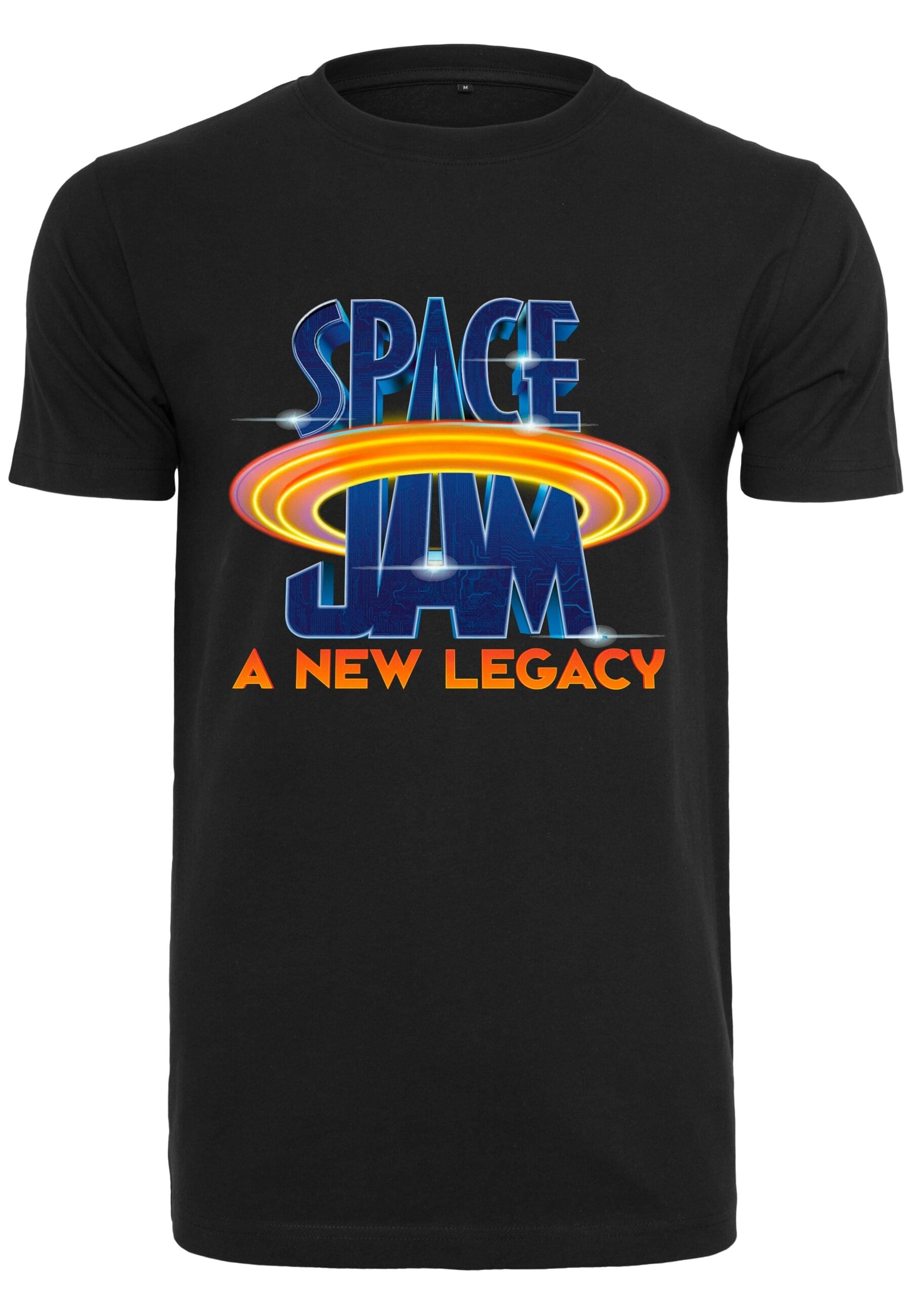 MisterTee Kurzarmshirt "MisterTee Herren Space Jam Logo Tee" 1 Stk. tlg. günstig online kaufen
