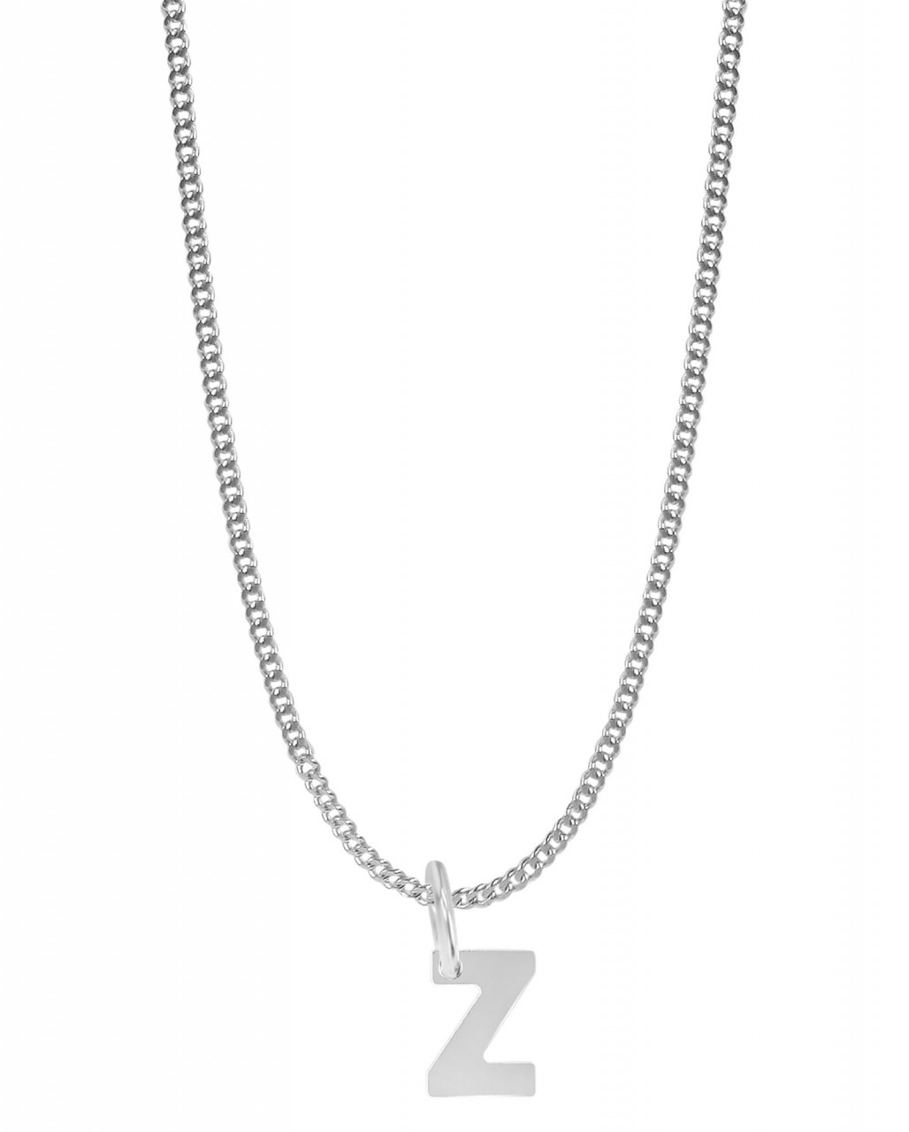 Adelia´s Kettenanhänger »stylischer Buchstabe Anhänger aus 925 Sterling Silber«