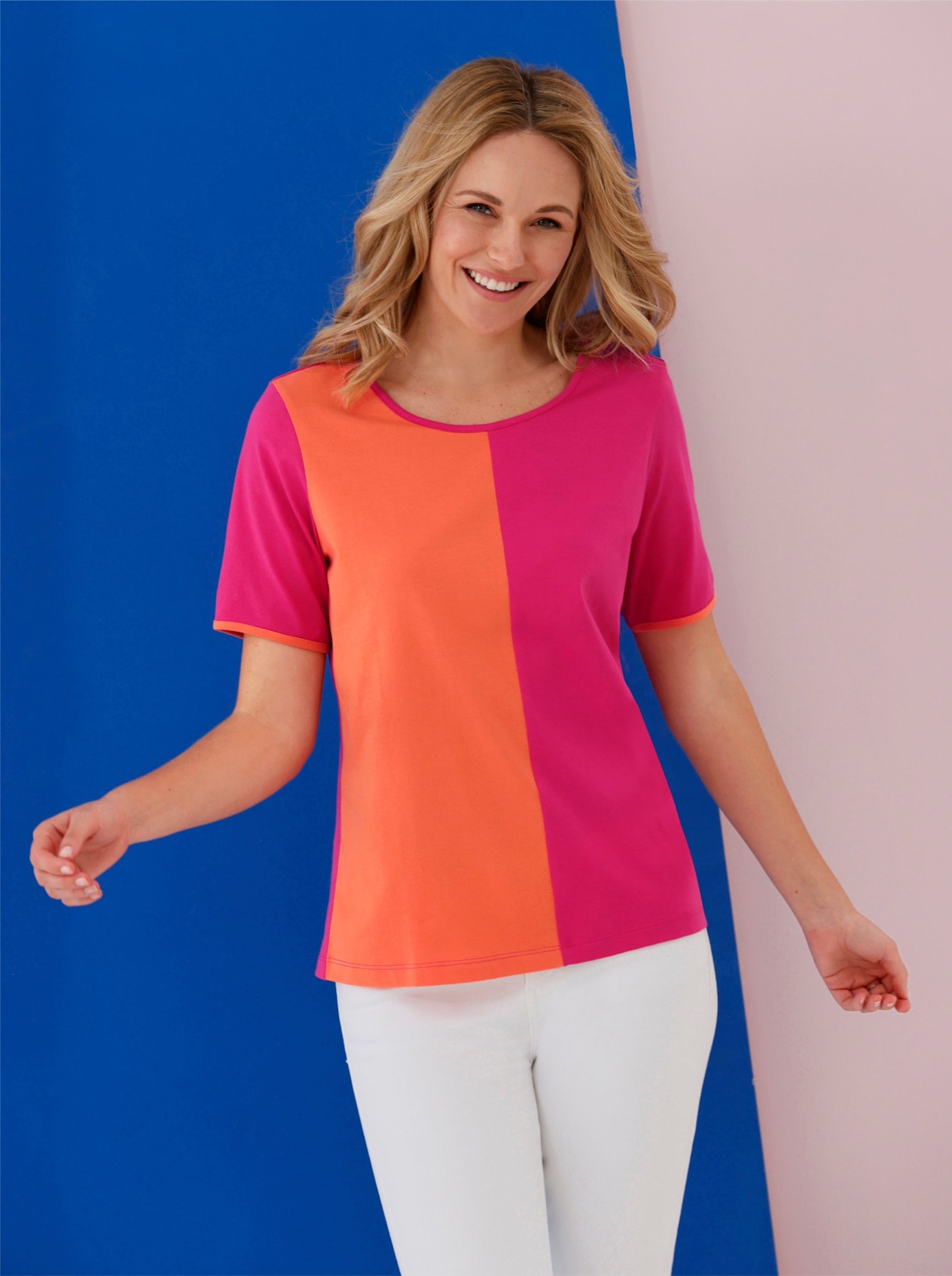Classic Basics Kurzarmshirt "Kurzarm-Shirt" 1 Stk. tlg. günstig online kaufen