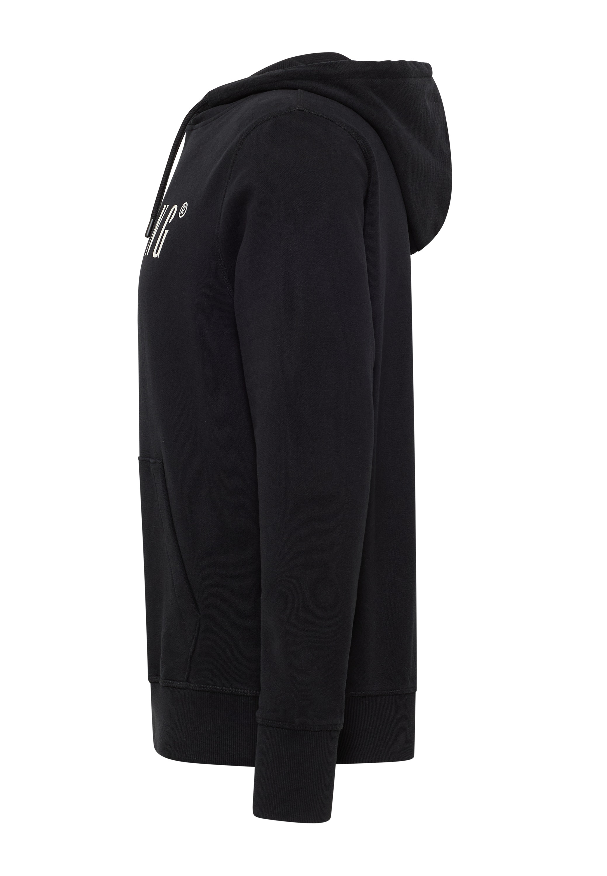 Sweatshirt MUSTANG "Herren Style Bronson", Herren, Gr. L, schwarz, 100% Baumwolle, regular fit, Sweatshirts Sweatshirt 6