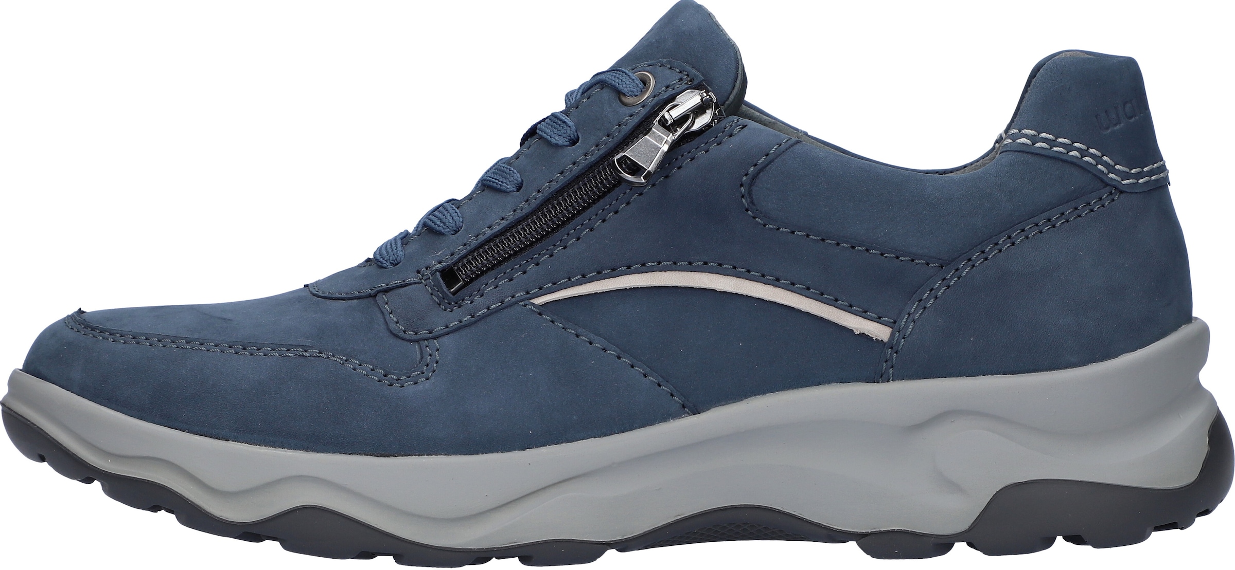Waldläufer Sneaker »H-MAX«, Schnürschuh, Bequemschuh, Halbschuh in Komfortweite H (= sehr weit)
