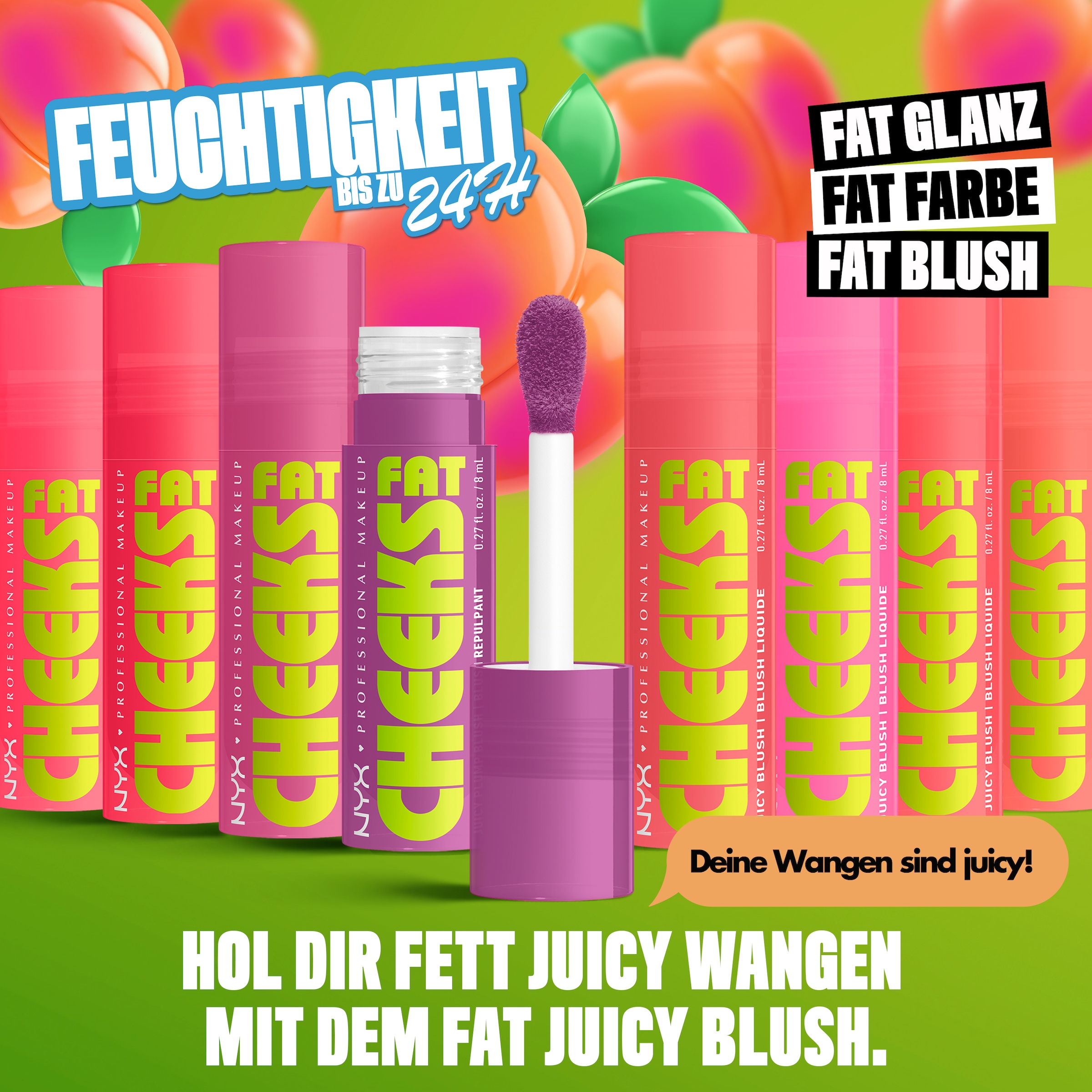 NYX Rouge »NYX Professional Makeup Fat Cheeks Blush«