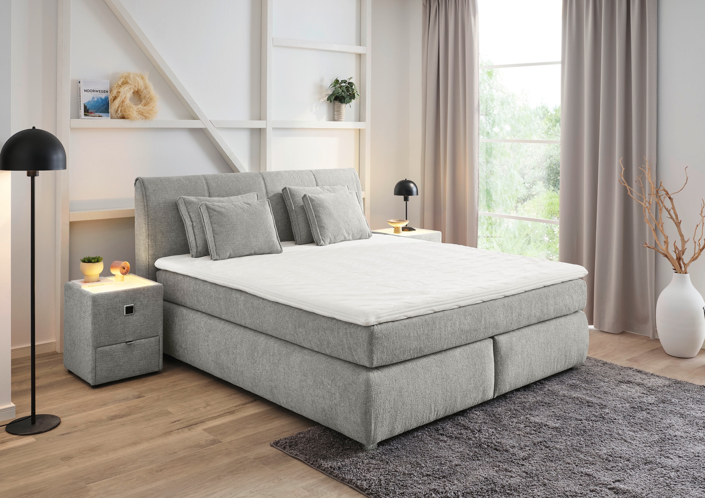 Jockenhöfer Gruppe Boxspringbett ""Carla", OTTOs Choice Topseller, wahlweis günstig online kaufen
