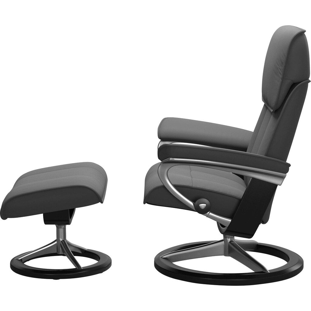 Stressless® Relaxsessel »Admiral«, (Set, Relaxsessel inkl. Hocker)