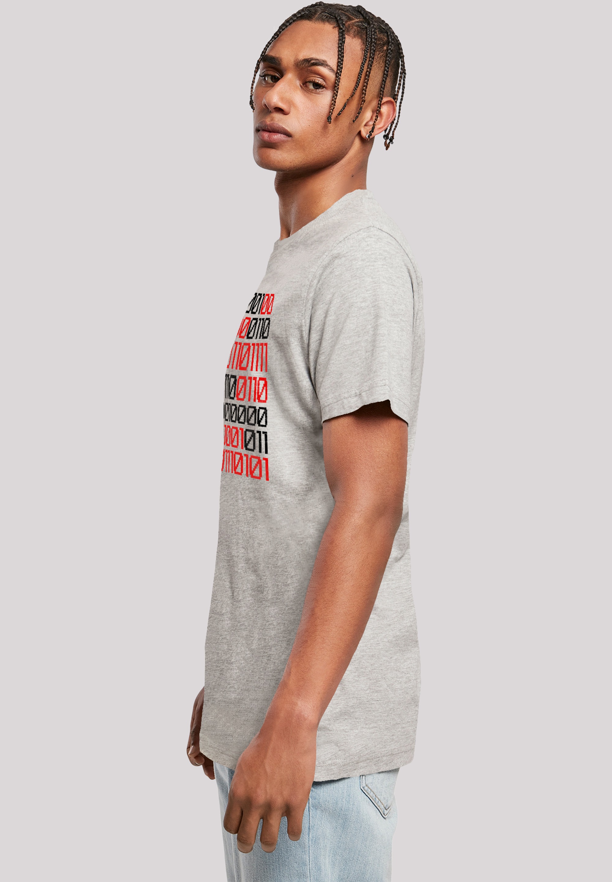 F4NT4STIC T-Shirt »I love you 01001001 Binary Code Valentinstag« Premium Qualität