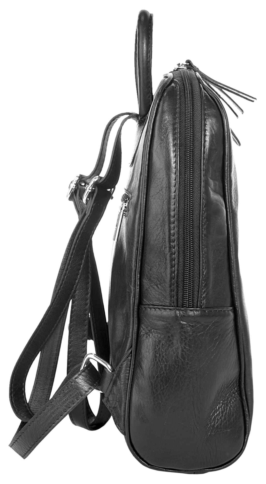 Samantha Look Cityrucksack, echt Leder, Made in Italy