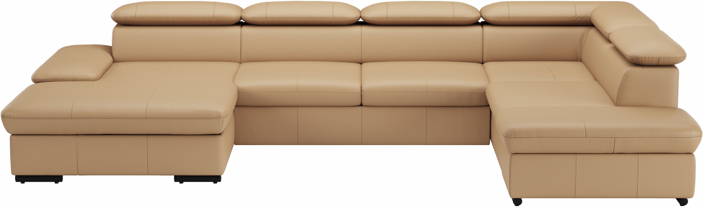 sit&more Wohnlandschaft "Alcudia U-Form" wahlweise mit Schlaffunktion