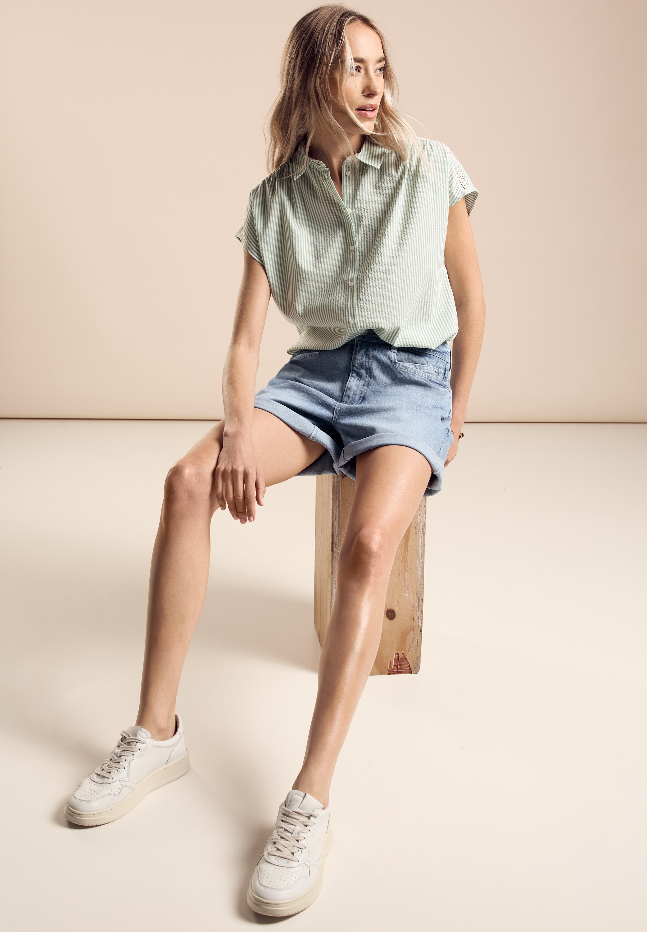STREET ONE Bermudas, mit Taschen