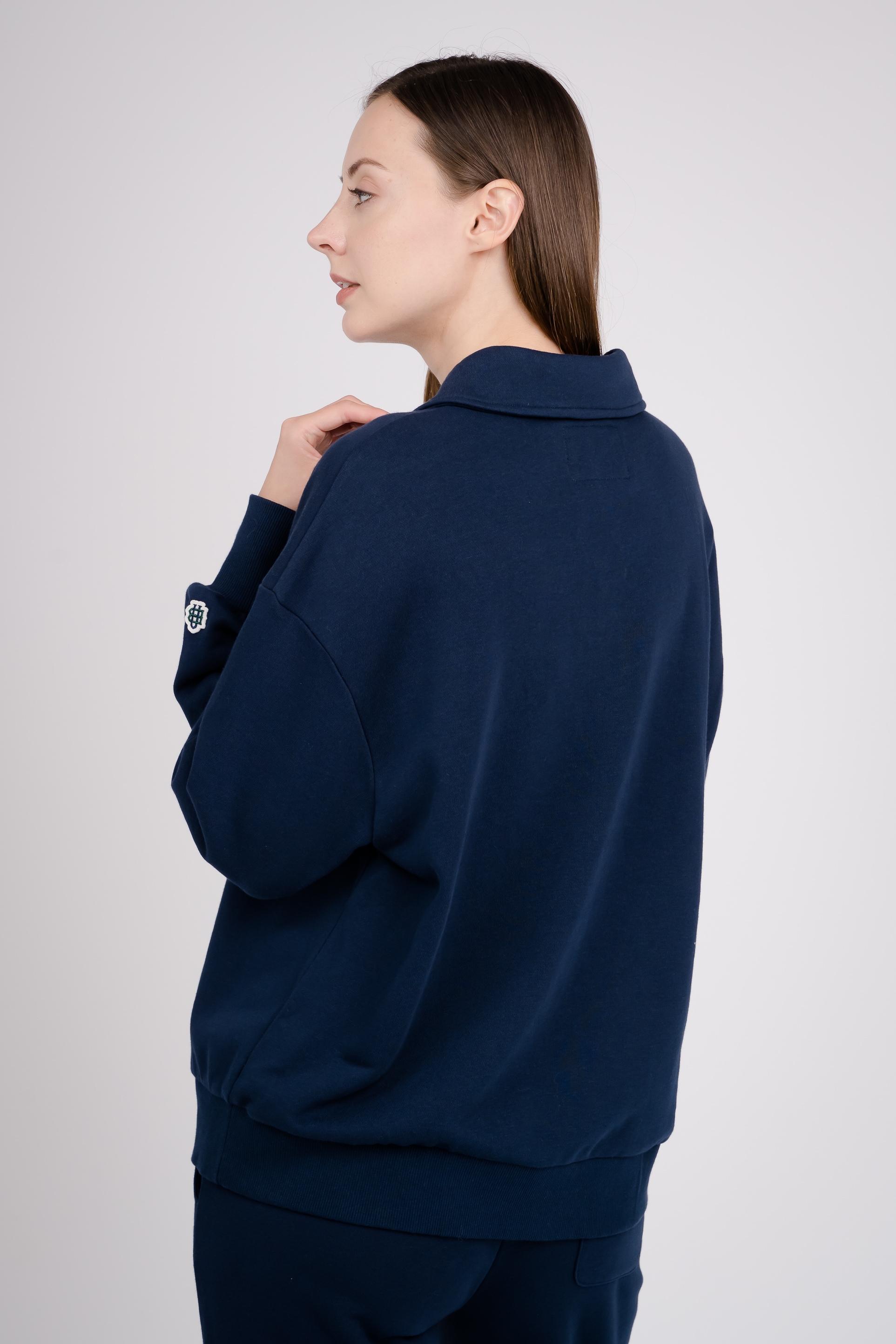 GIORDANO Sweatshirt, | ▷ Reißverschluss hochwertigem mit BAUR kaufen