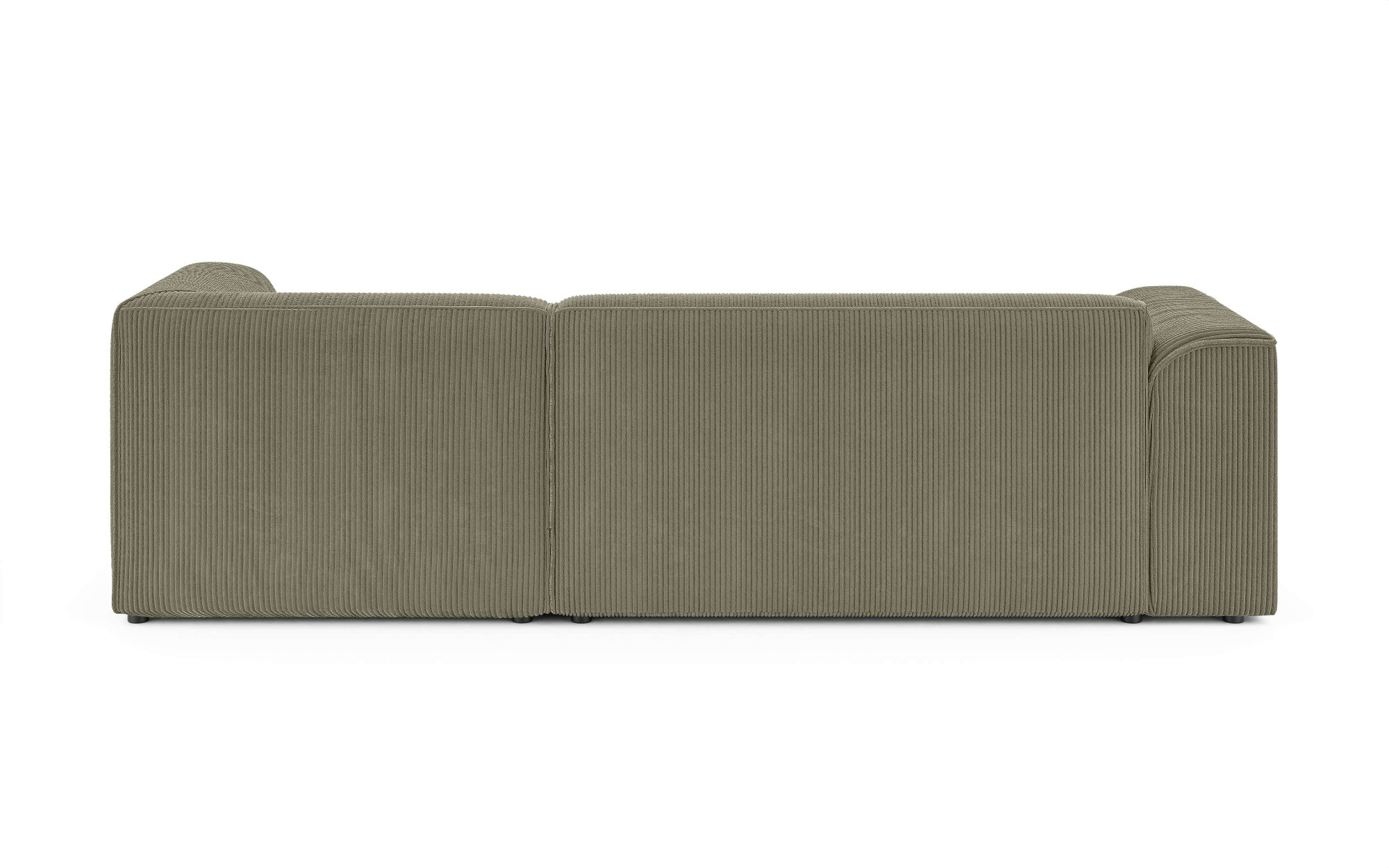 INOSIGN Ecksofa »MERID L-Form (257 cm), zeitlos & stilvolles Design,«, Aufwendig gepolstert, in Cord, Chenille und Struktur