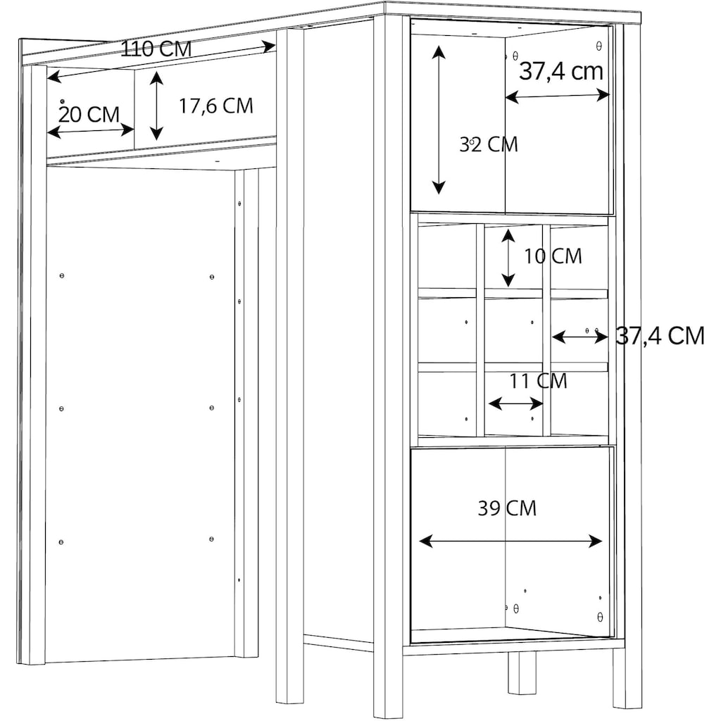 FORTE Barschrank