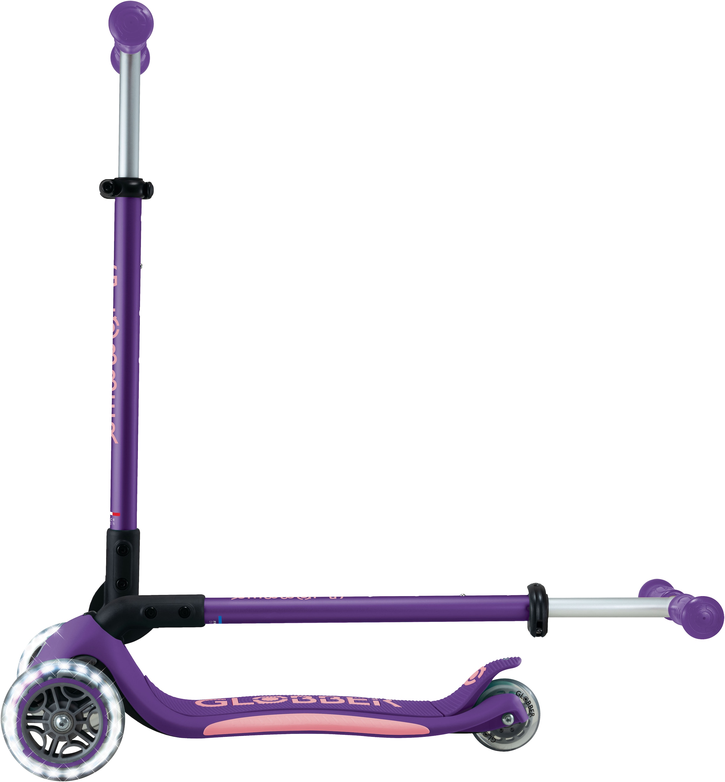 Globber Tretroller »GLOBBER ELITE LIGHTS, mit Leuchtrollen«