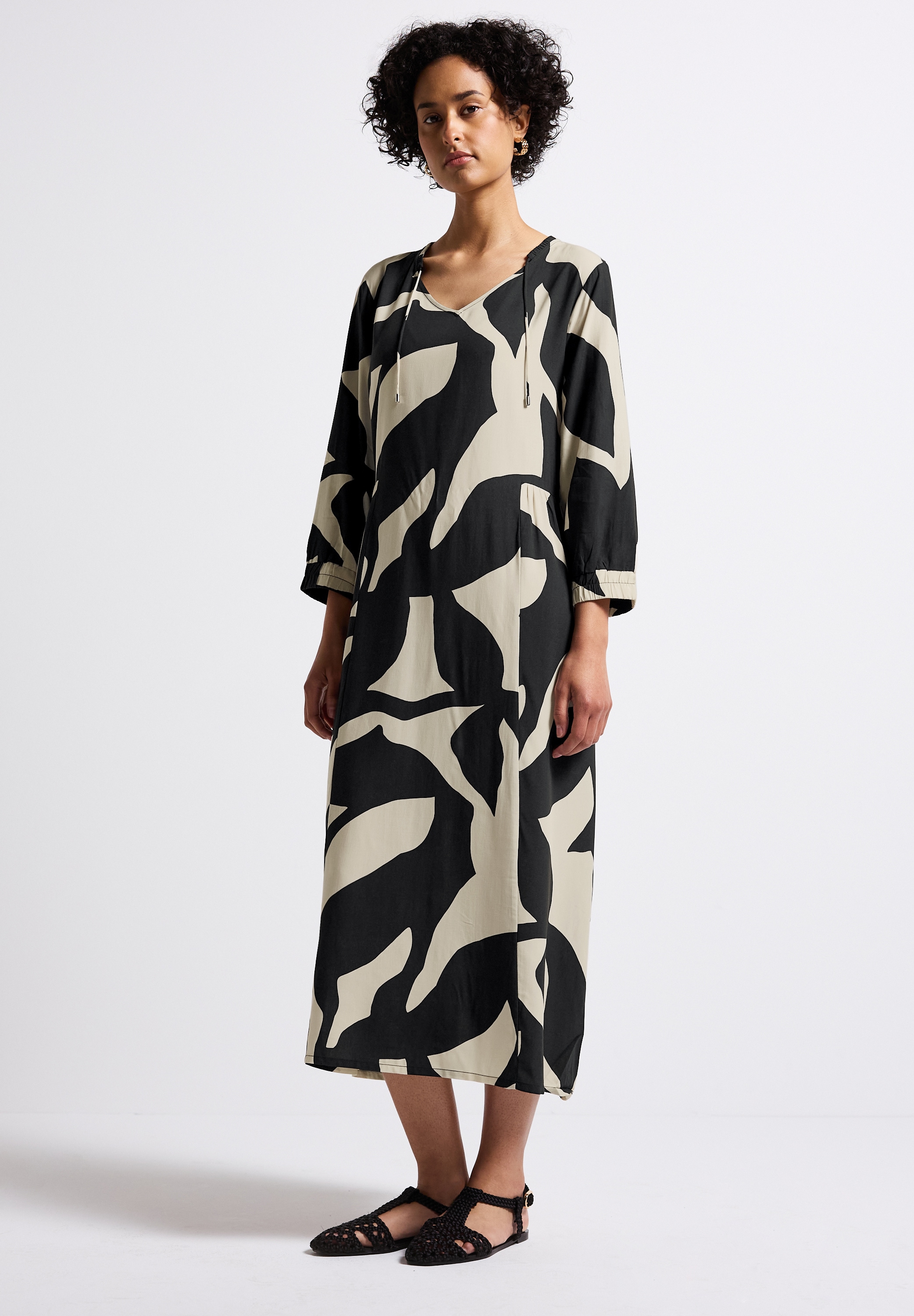 STREET ONE Midikleid, mit Print günstig online kaufen