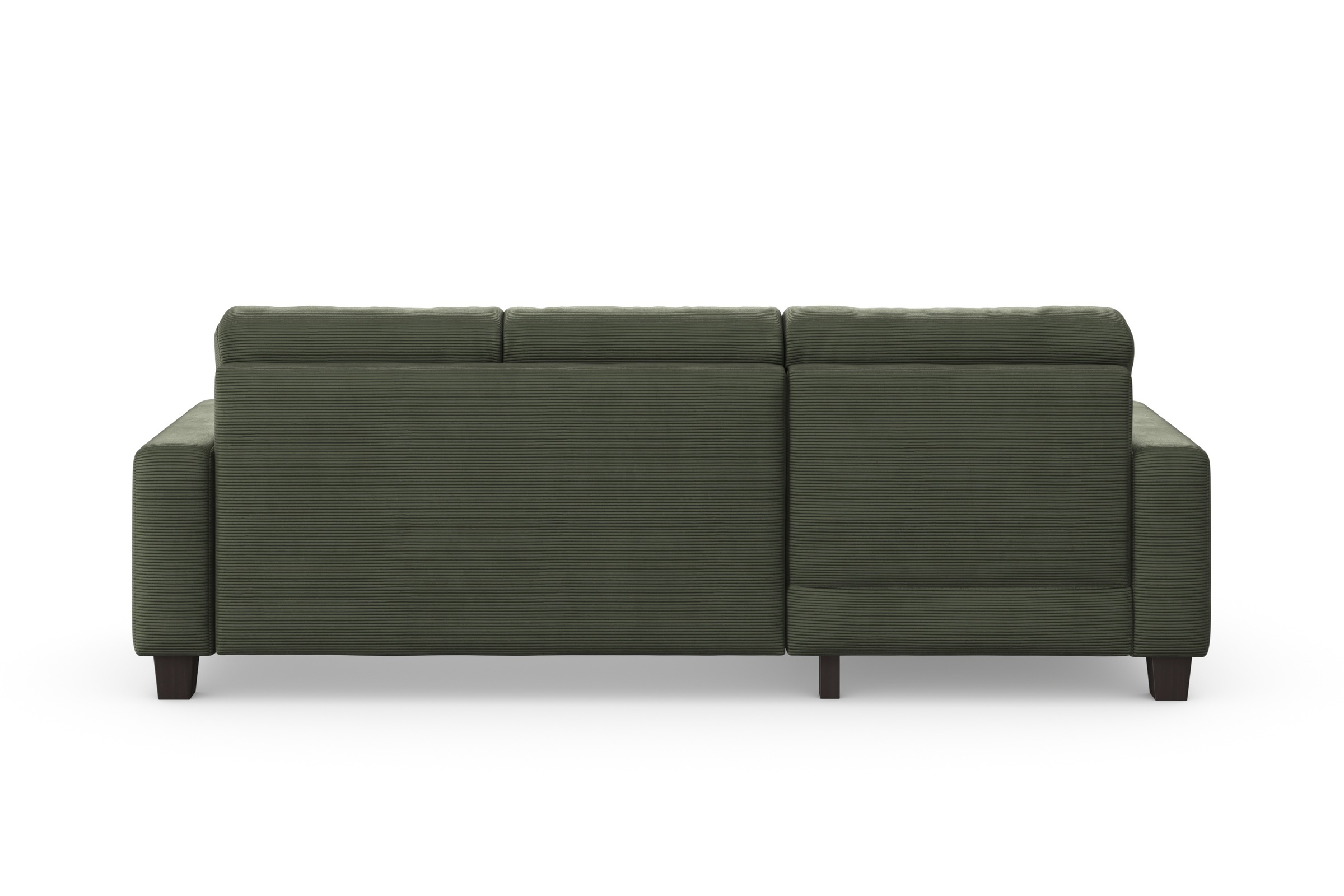 Home affaire Ecksofa »Summer L-Form«, mit Recamiere, mit oder ohne Bettfunktion und Bettkasten, Cord-Bezug