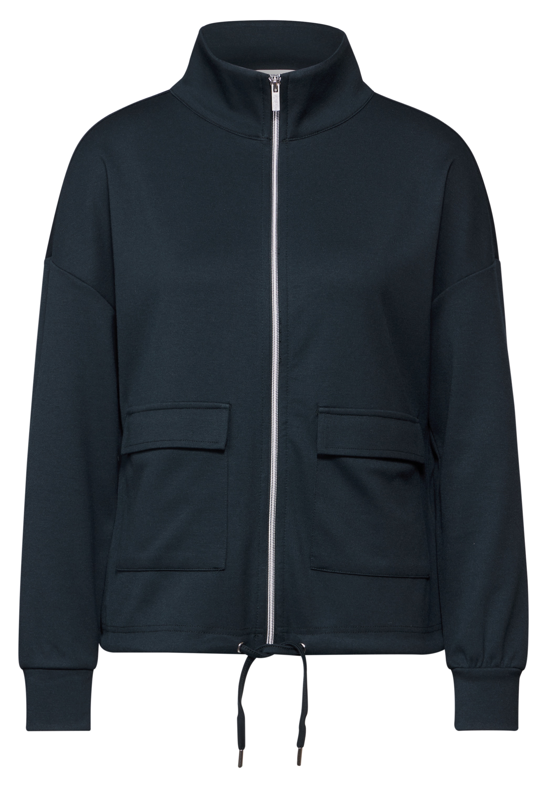 STREET ONE Sweatjacke, aus stretchigem Viskosematerial