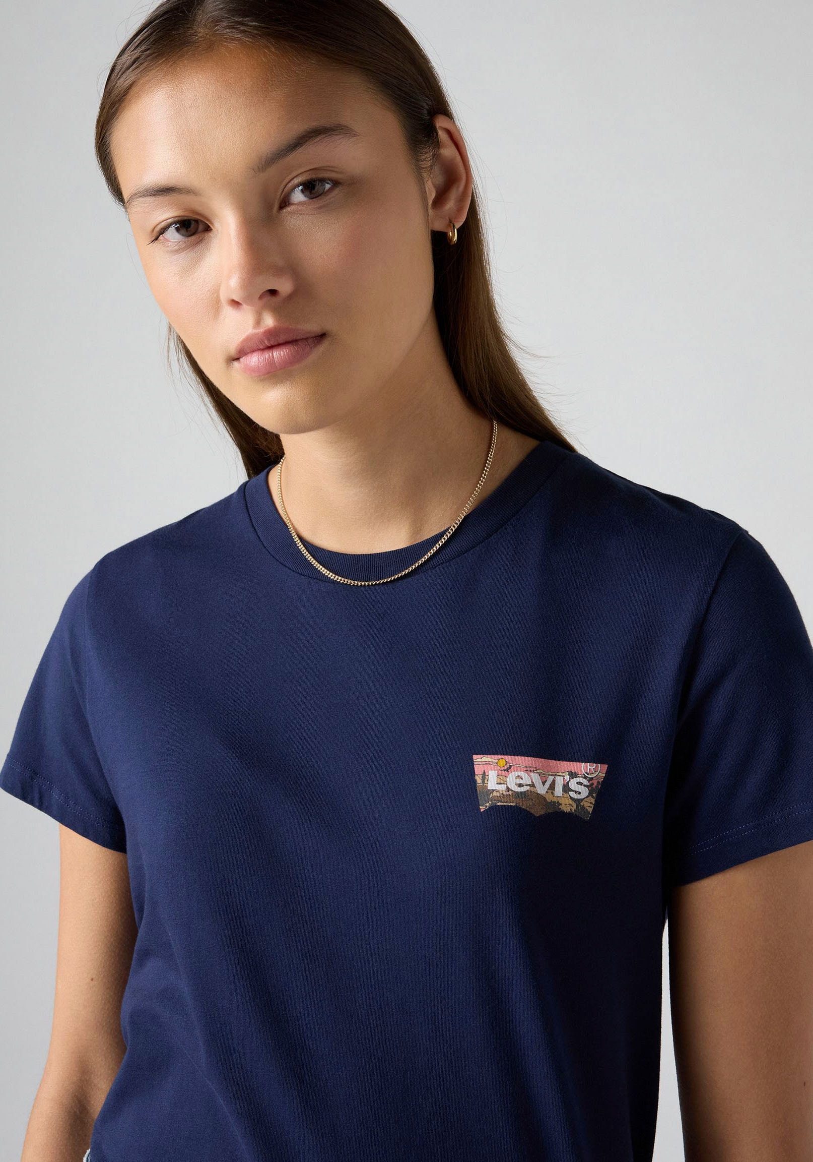 Levi's® T-Shirt »THE PERFECT TEE«, mit Batwing-Logoprint