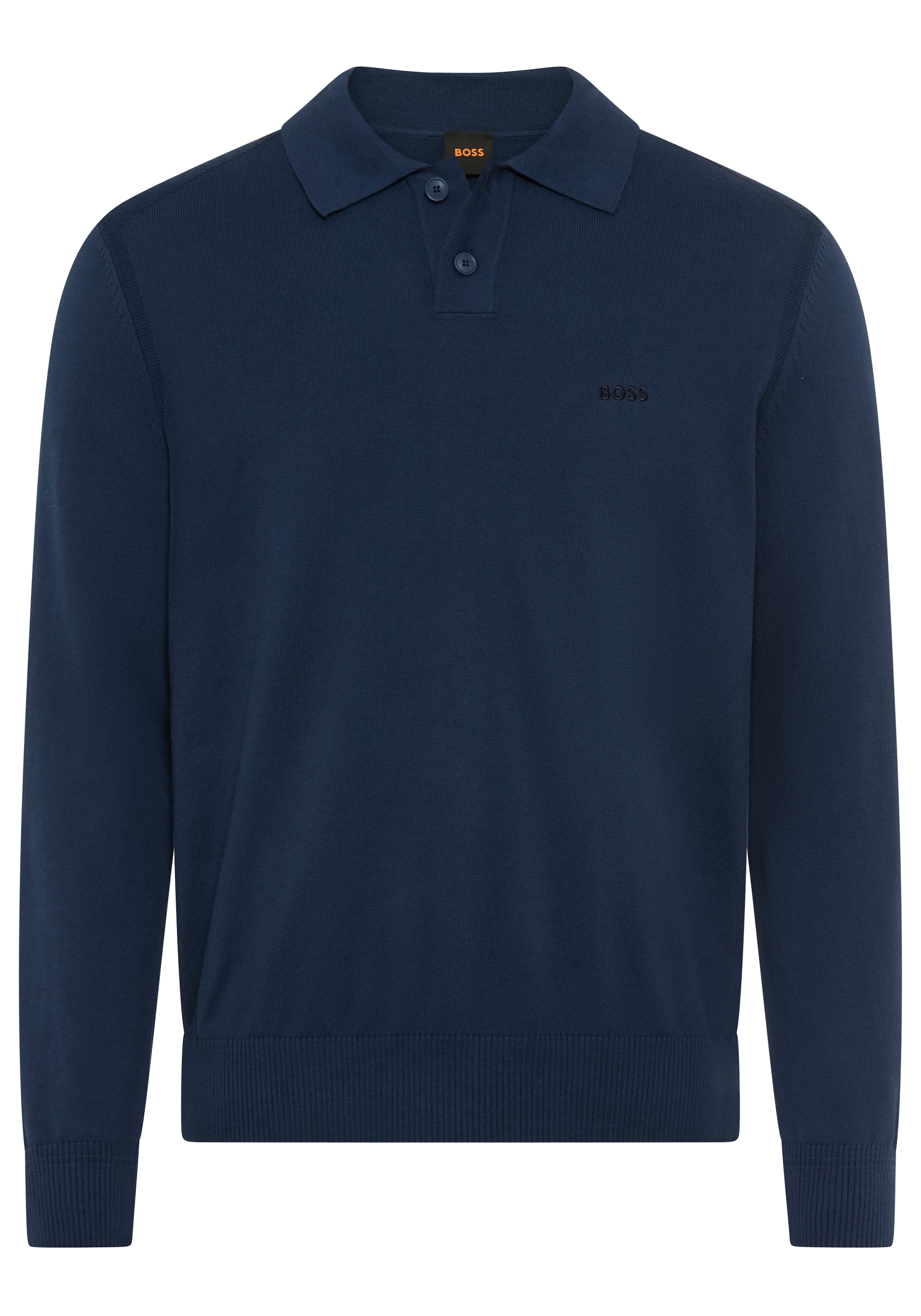 BOSS ORANGE Polokragenpullover »Asac« mit Logo-Stickerei