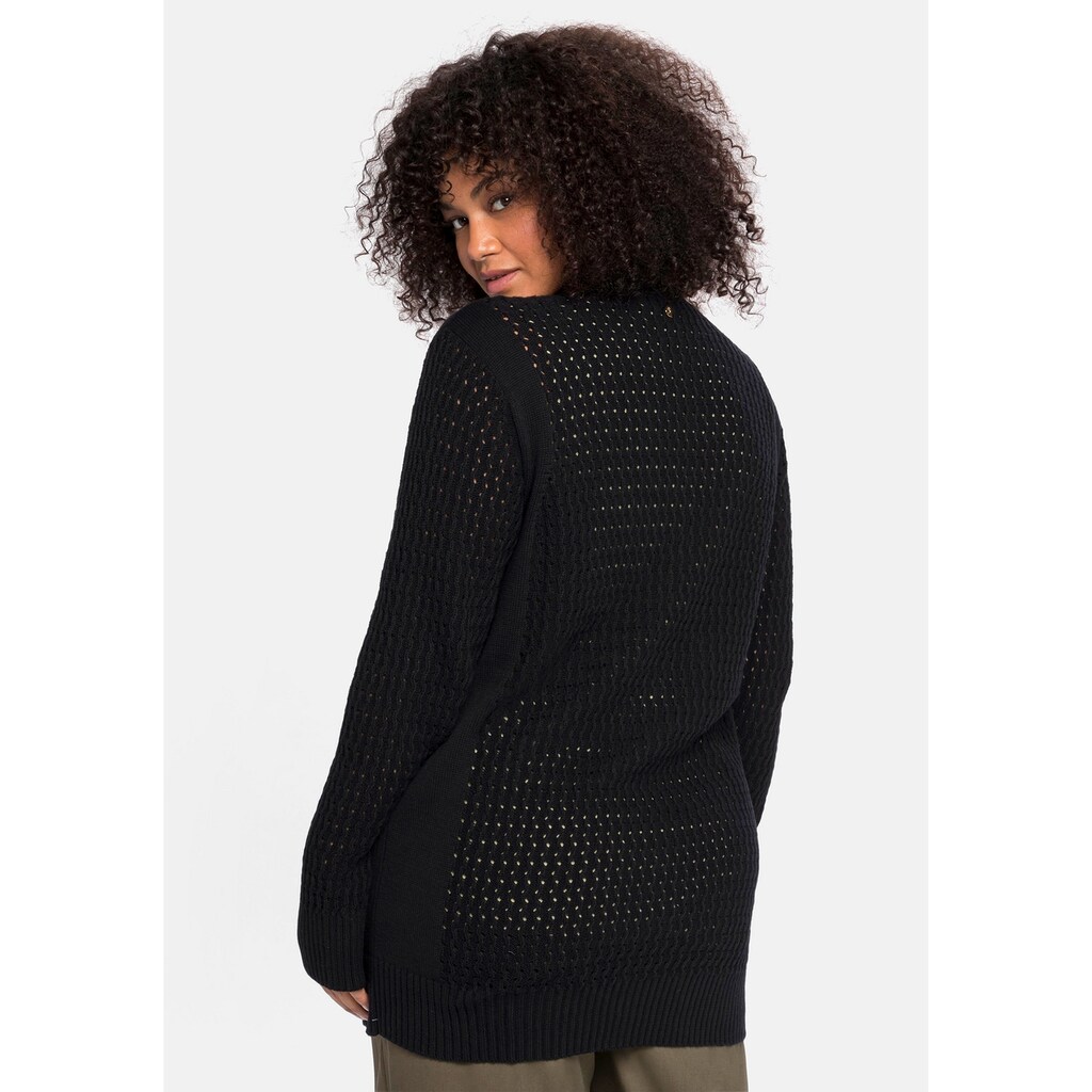 Sheego Longstrickjacke »Große Größen«