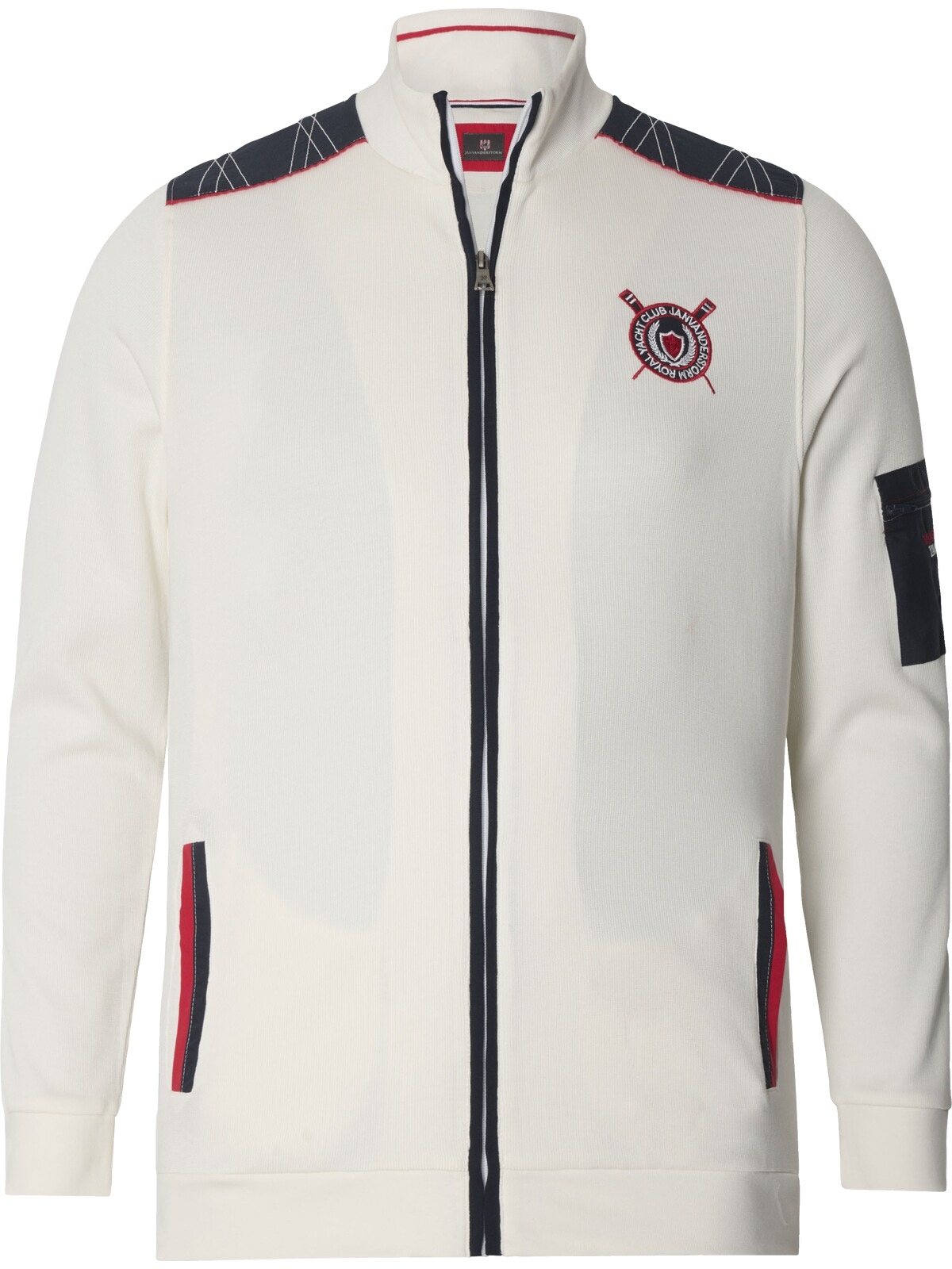 Jan Vanderstorm Sweatjacke "Sweatjacke ATLI" günstig online kaufen