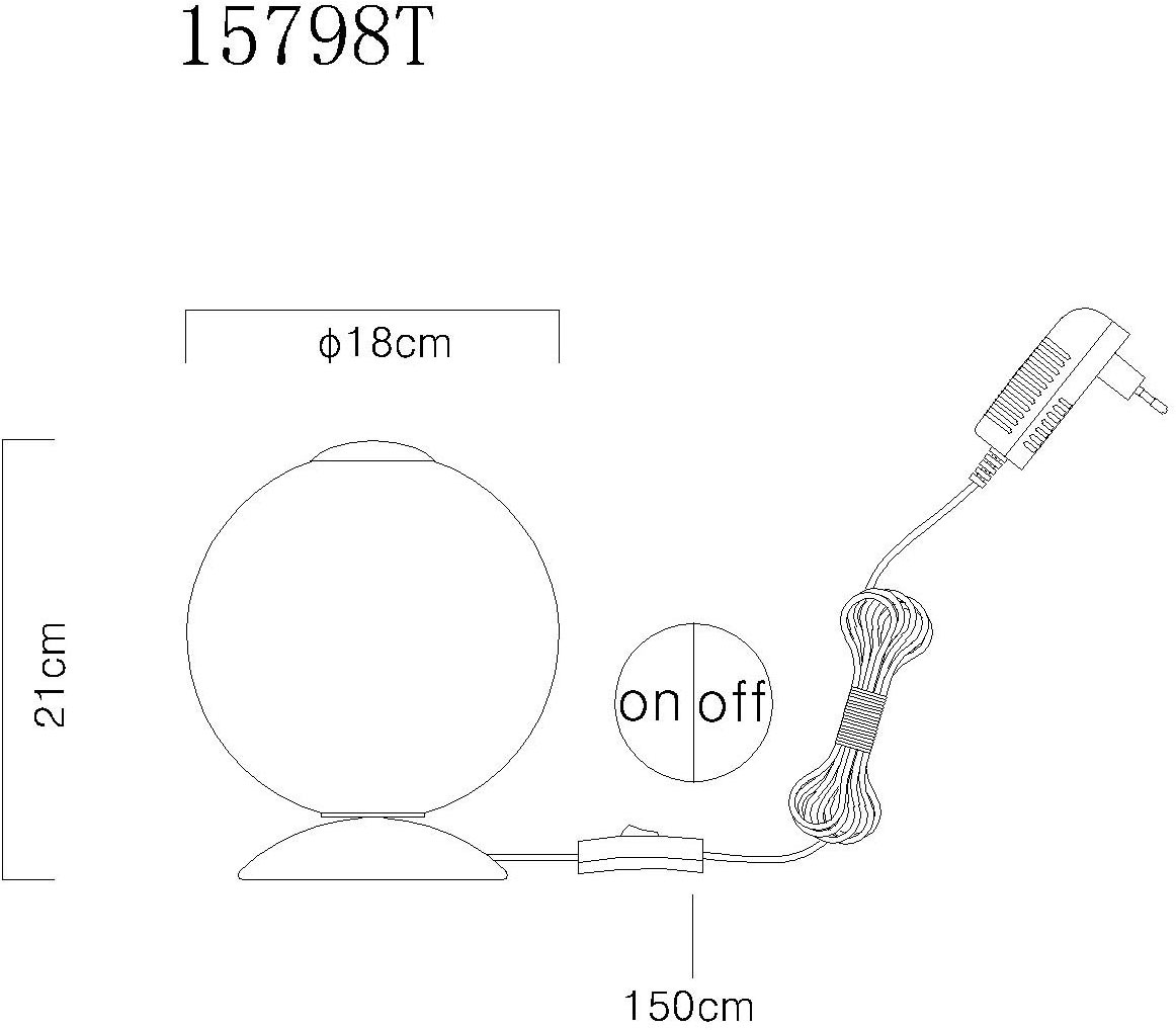GLOBO LIGHTING Tischleuchte »LACY« LED-Modul 1 Stk. Warmweiß Tischlampe Nachttischlampe Deko-Tischleuchte Schlafzimmer