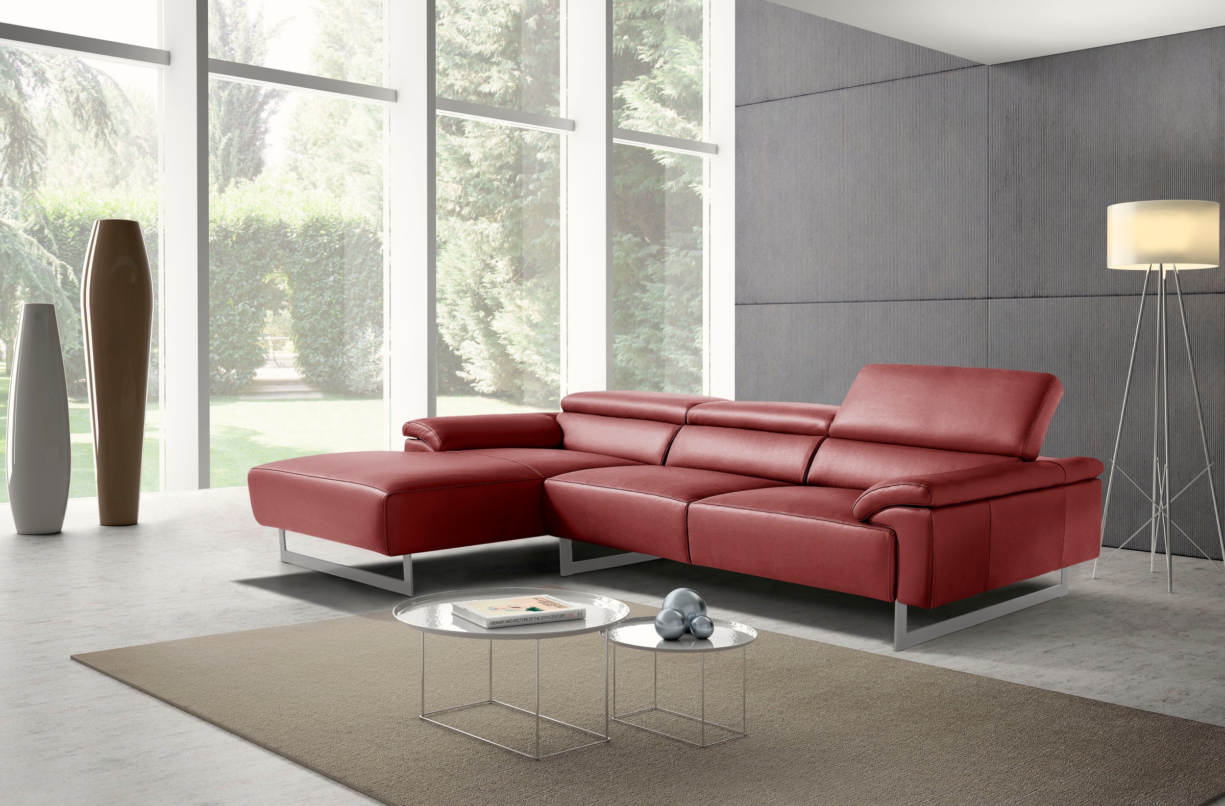 Egoitaliano Ecksofa "Malika, edel und bequem, Designsofa mit hochwertigen B günstig online kaufen