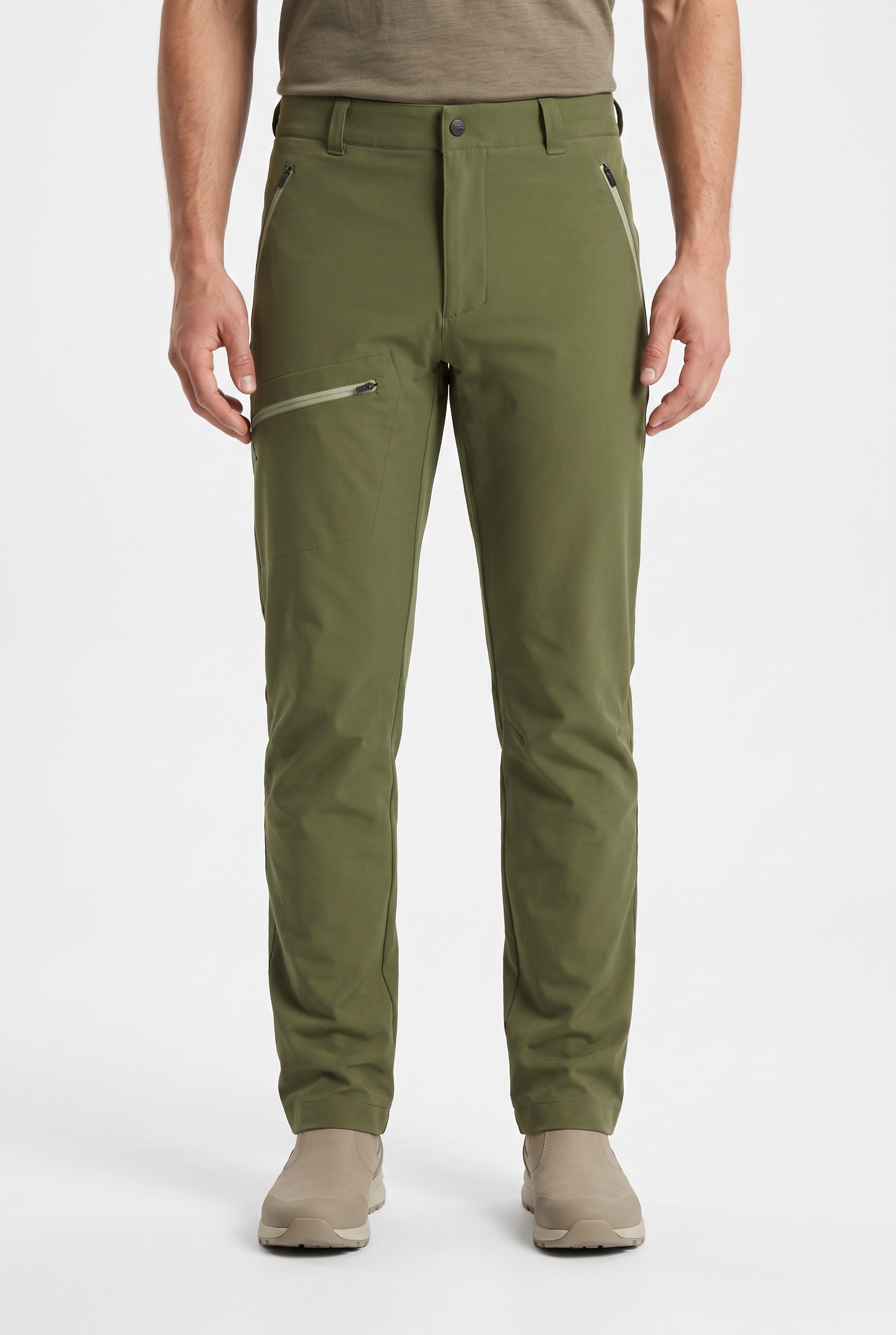 Schöffel Softshellhose "Pants Folkstone Warm M" wasserabweisend, 4-Wege-Stretch, vorgeformte Kniepartie