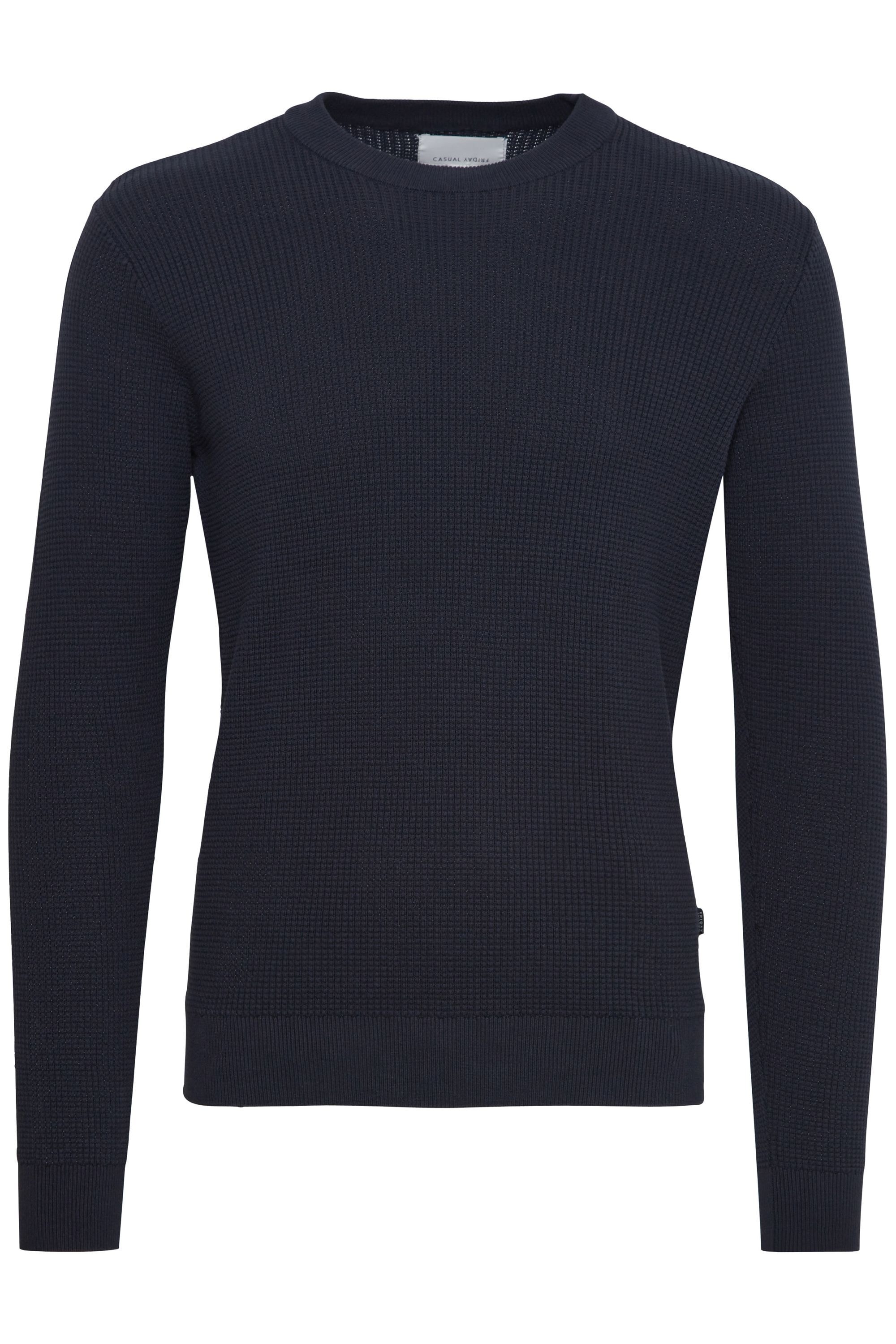 Casual Friday Strickfleece-Pullover "Strickpullover CFKarlo" günstig online kaufen