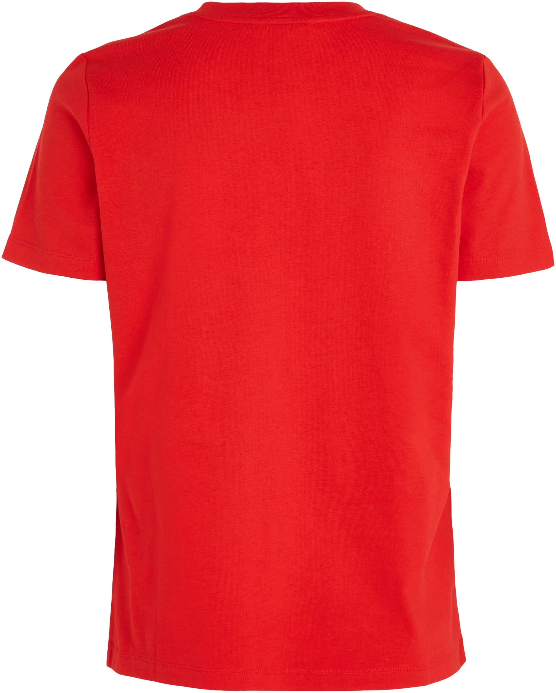 BAUR Hilfiger ROPE SS«, »REG Tommy Logoschriftzug C-NK Brust mit auf bestellen großem Hilfiger PRINT PUFF Tommy | der für T-Shirt