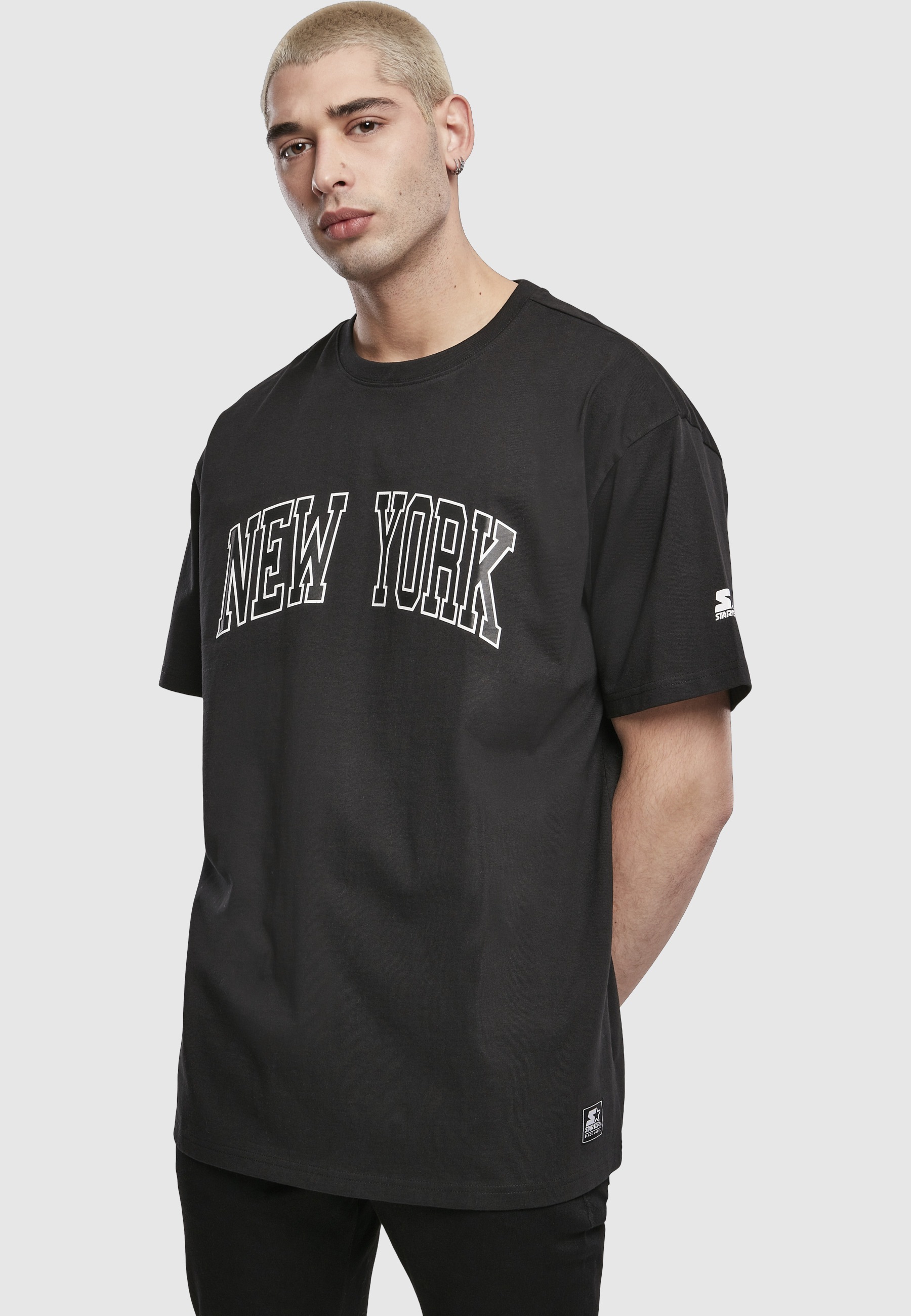 Starter Black Label Kurzarmshirt »Starter Black Label Herren Starter New York Tee« 1 Stk.