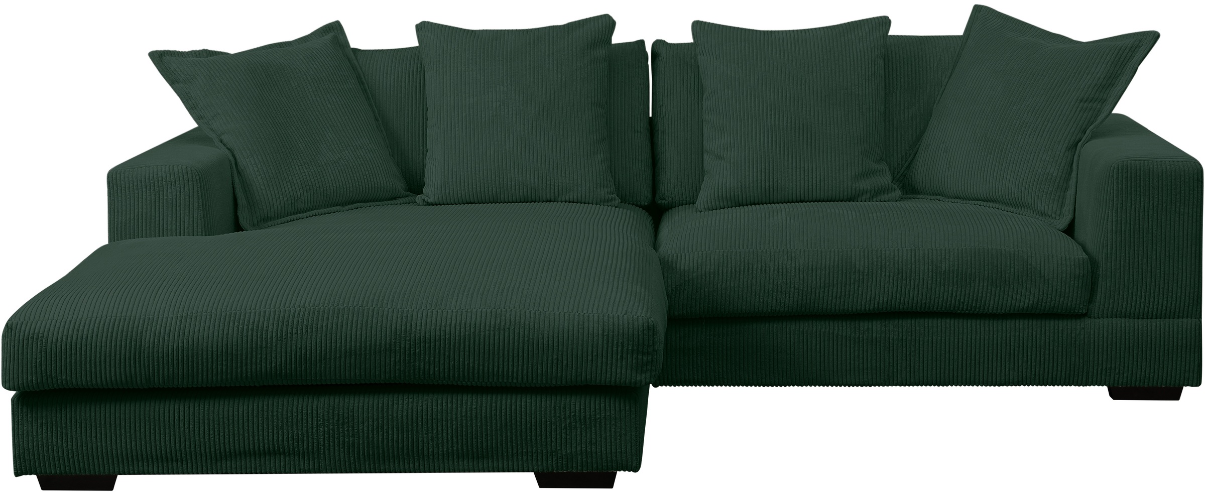WERK2 Ecksofa »Eldorado L-Form«, Design Ecksofa, besonders weicher Sitzkomfort, extra breite Ottomane