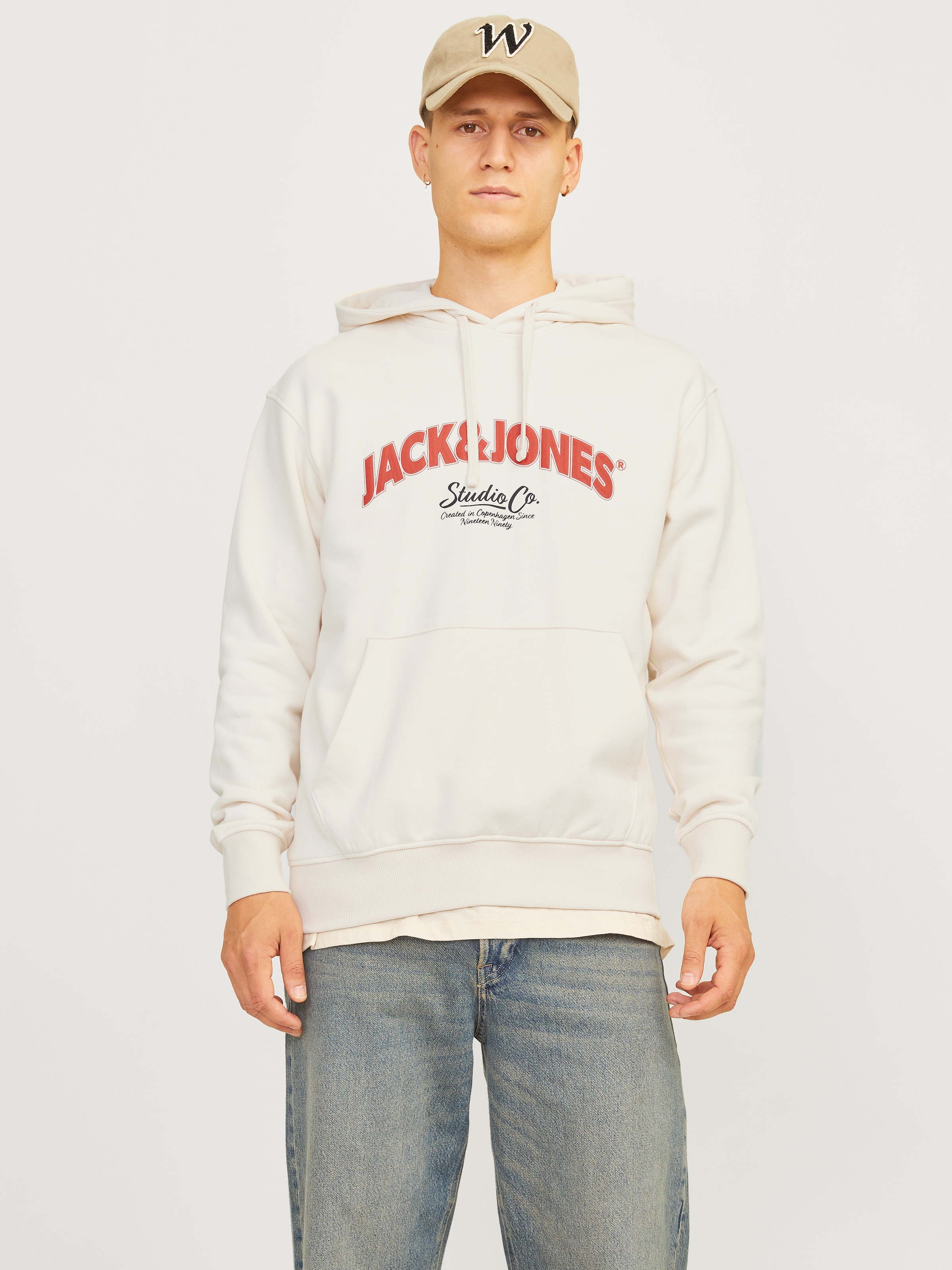 Jack & Jones Jack & Jones Sportinis megztinis su go...
