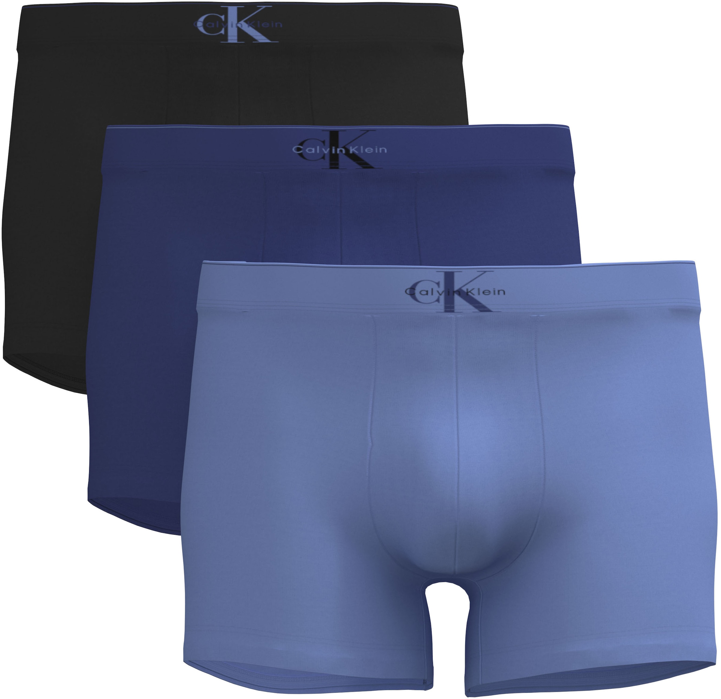 Calvin Klein Underwear Trunk »Trunk 3PK« Packung, 3er-Pack,  Körpernahe Passform mit elastischem Bund