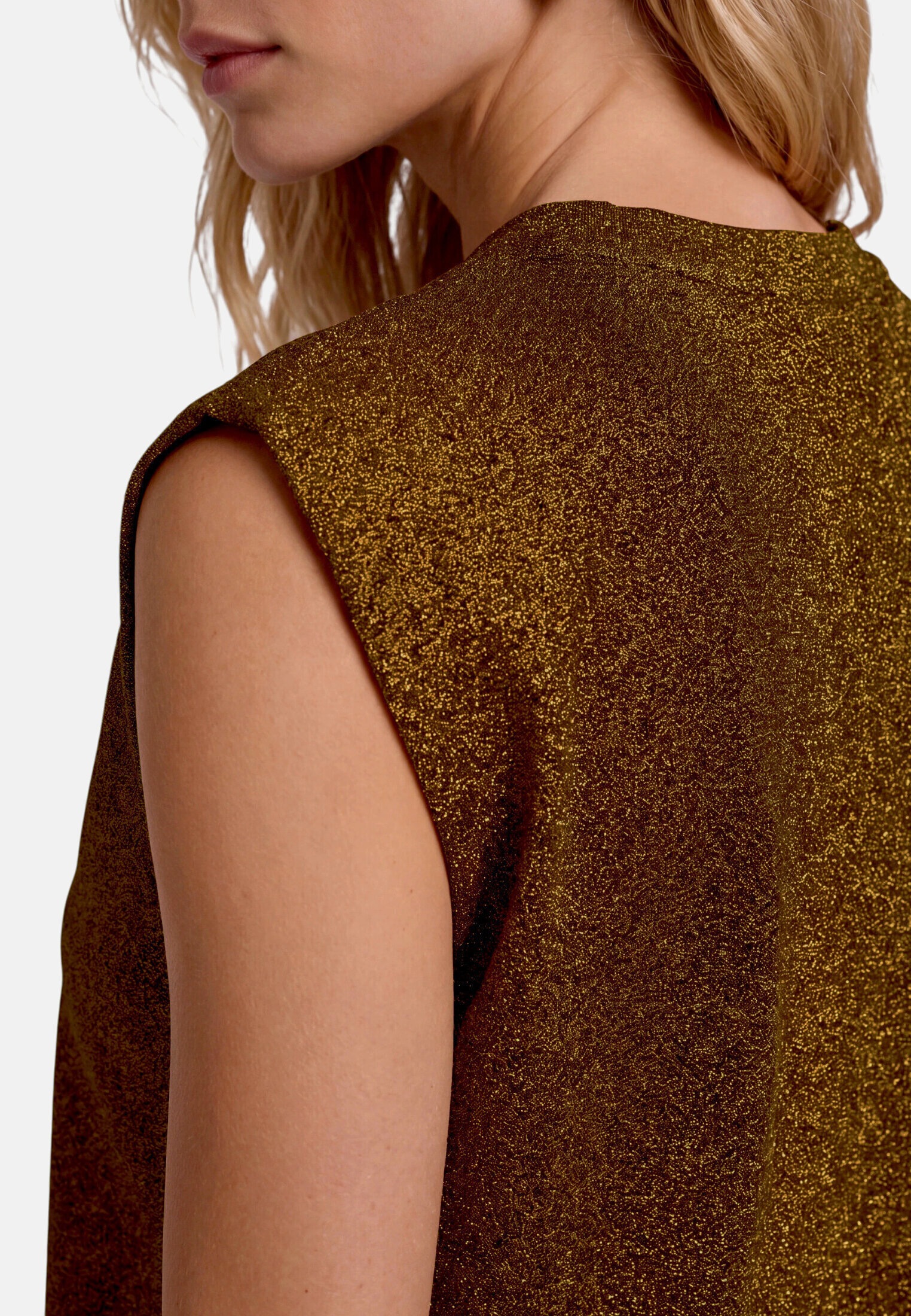 Zero T-Shirt »Damen im Glitzer-Look« 1 Glitzer